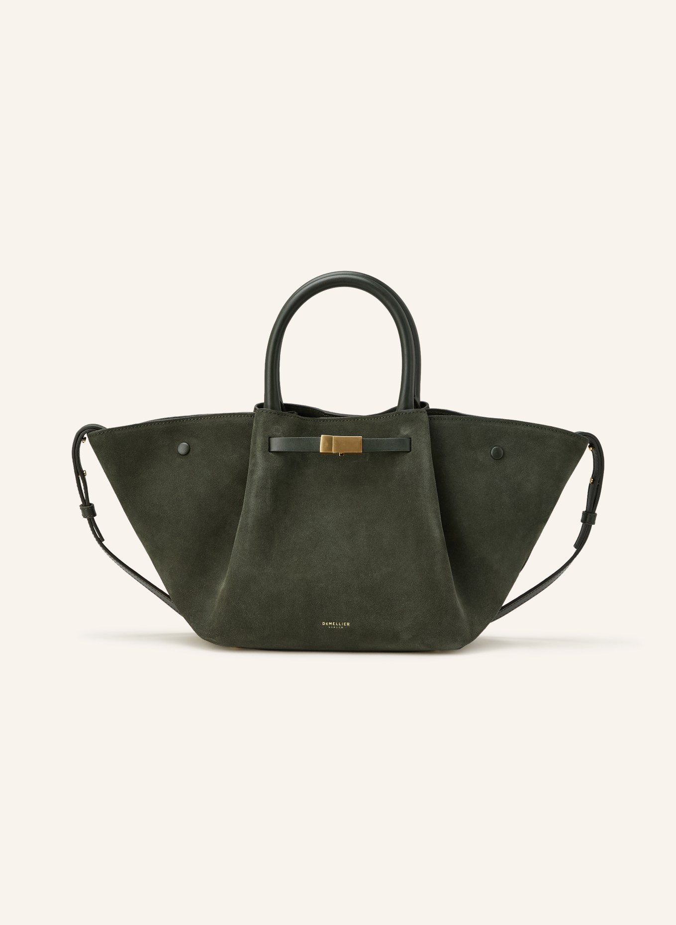 DEMELLIER Handbag MIDI NEW YORK: DARK BLUE