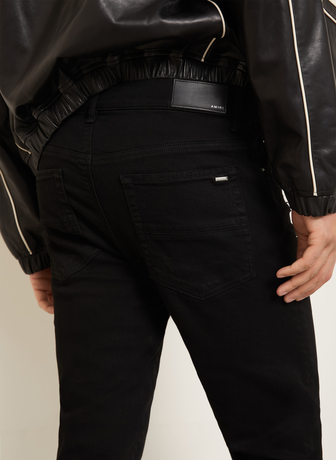 AMIRI Jeansy skinny fit: 018 BLACK OD