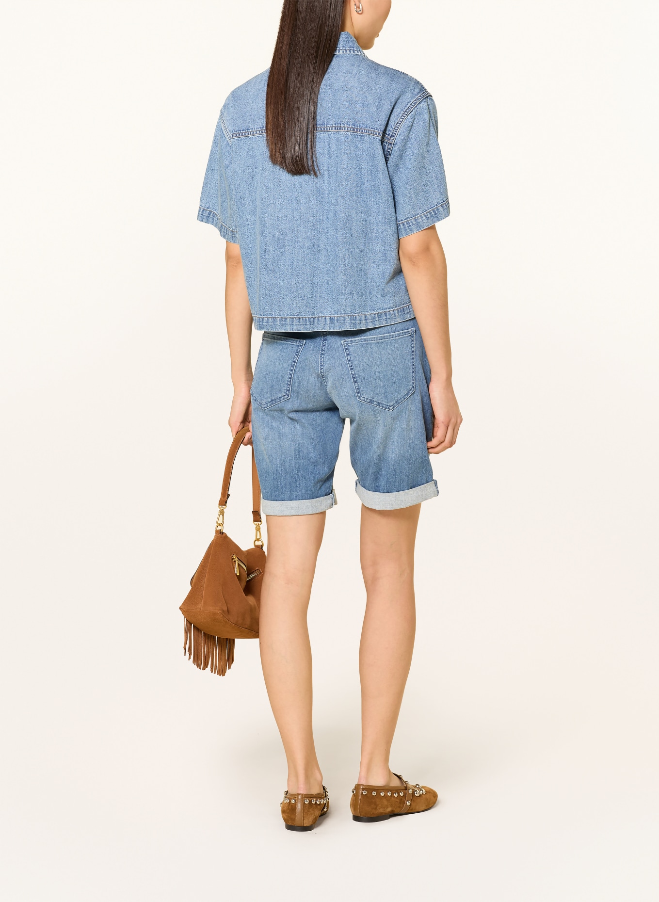 MAC Denim shorts SHORTY: D469 summer blue authentic use