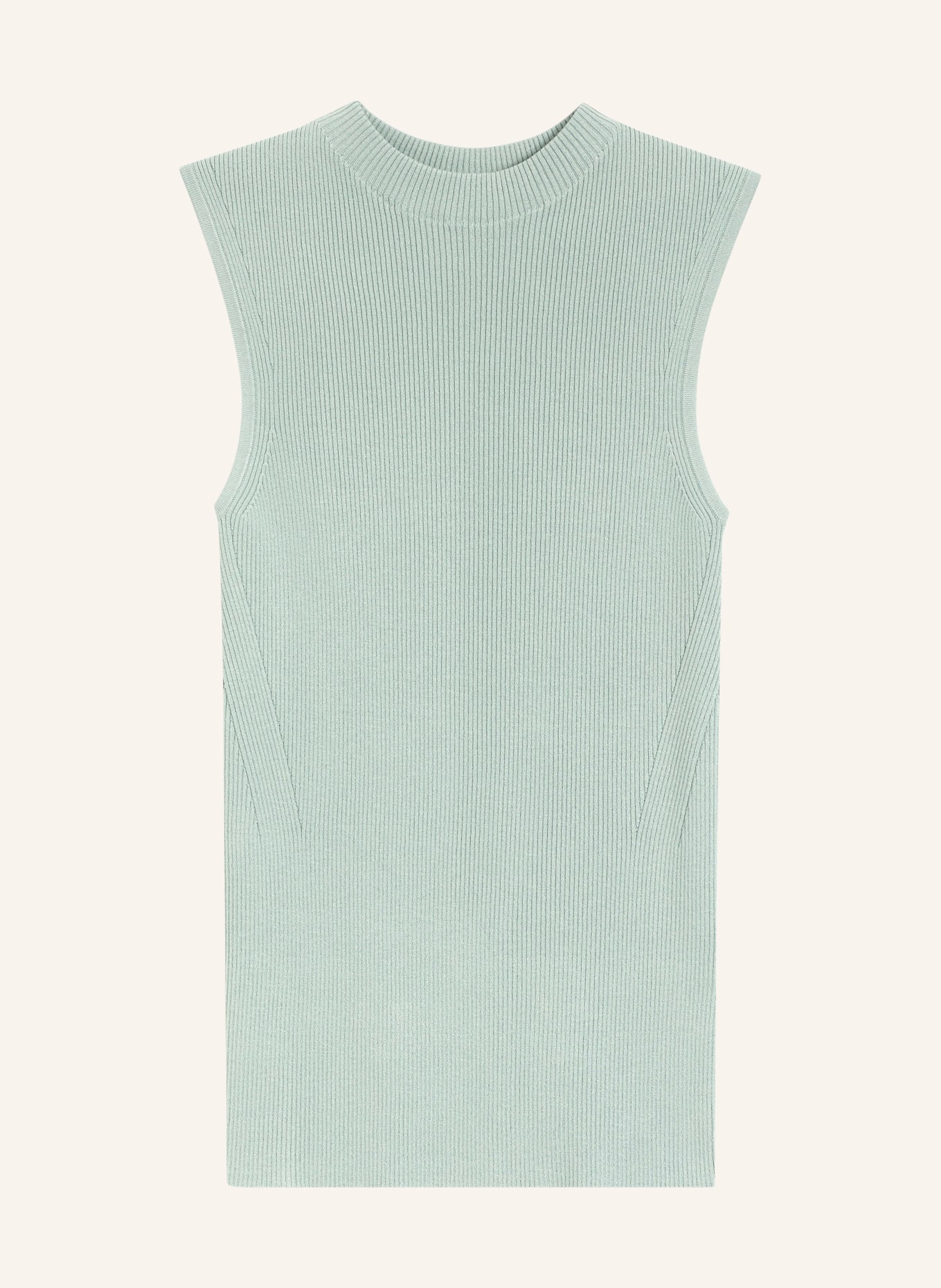 BOSS Top en maille FESKIES: MENTHE