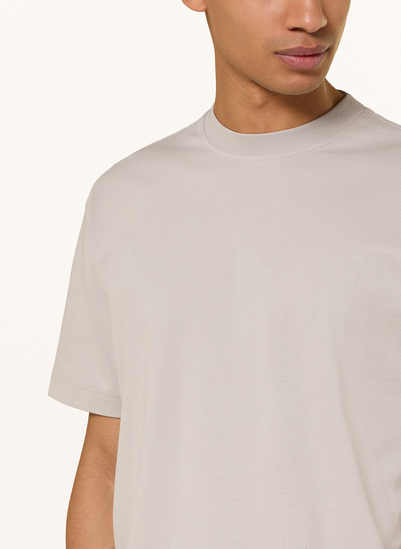 BOSS Oversized-Shirt TIMM: GRAU