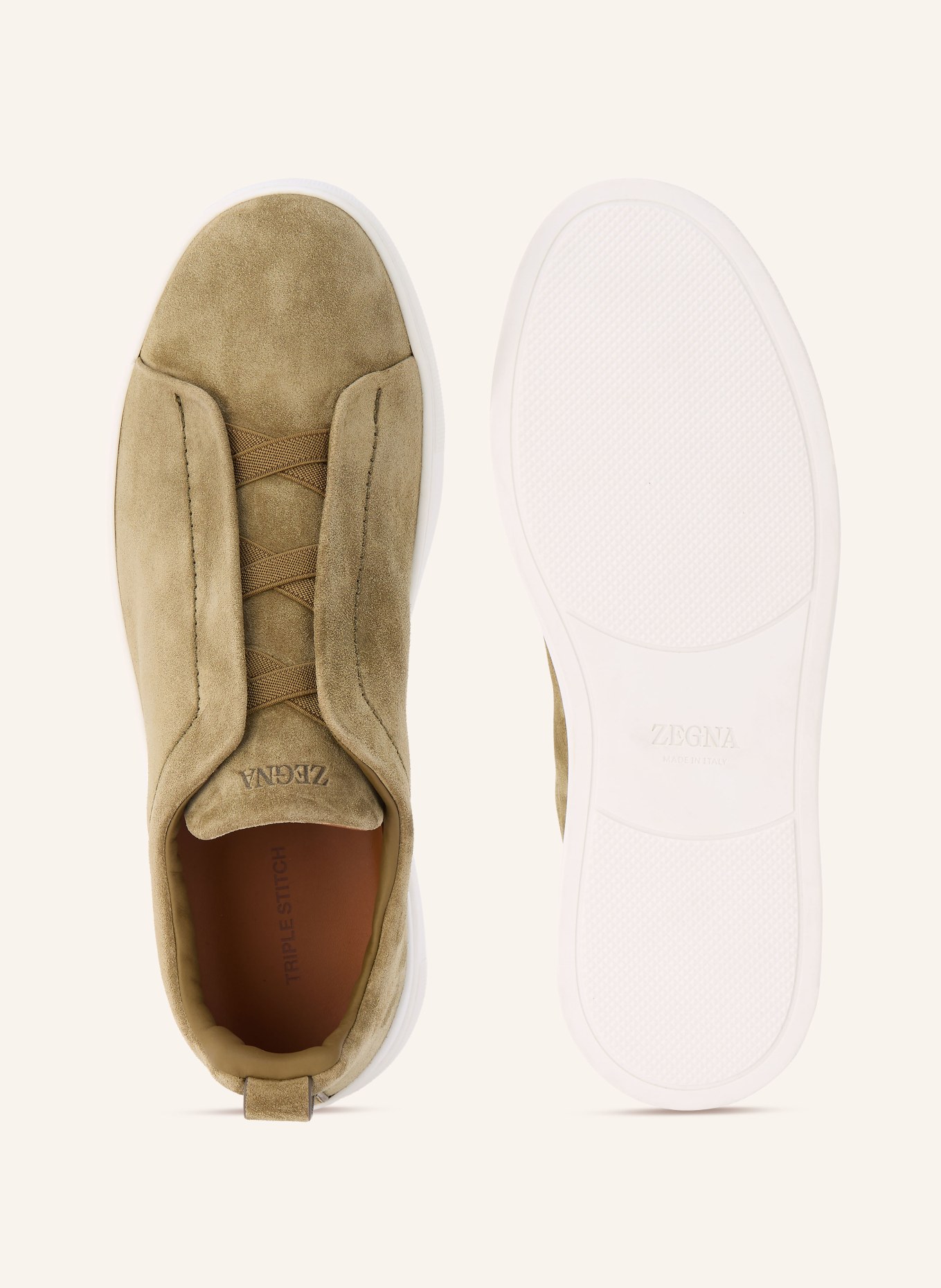 ZEGNA Sneakers: OLIVE