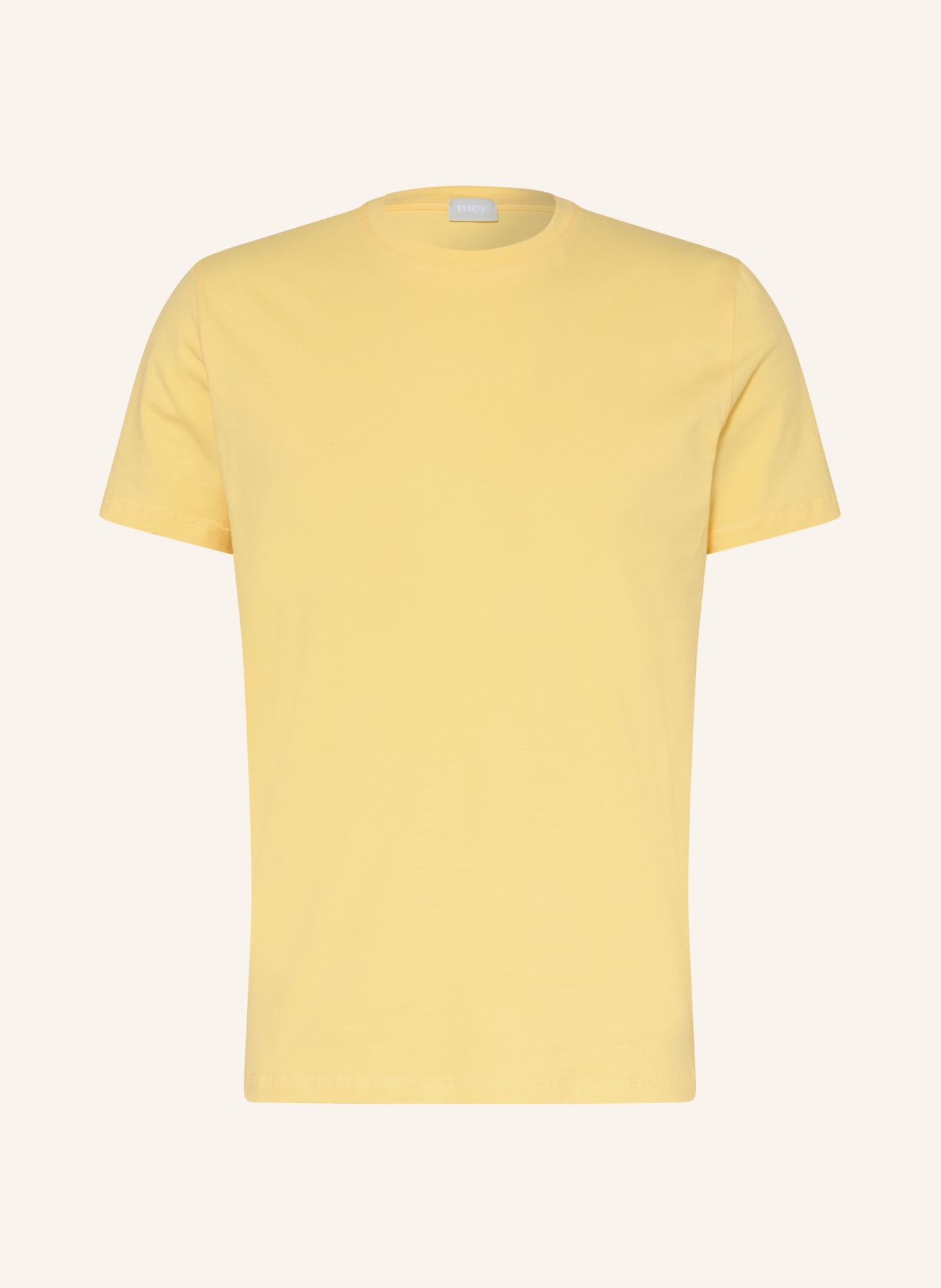 mey Schlafshirt Serie RELAX: HELLGELB