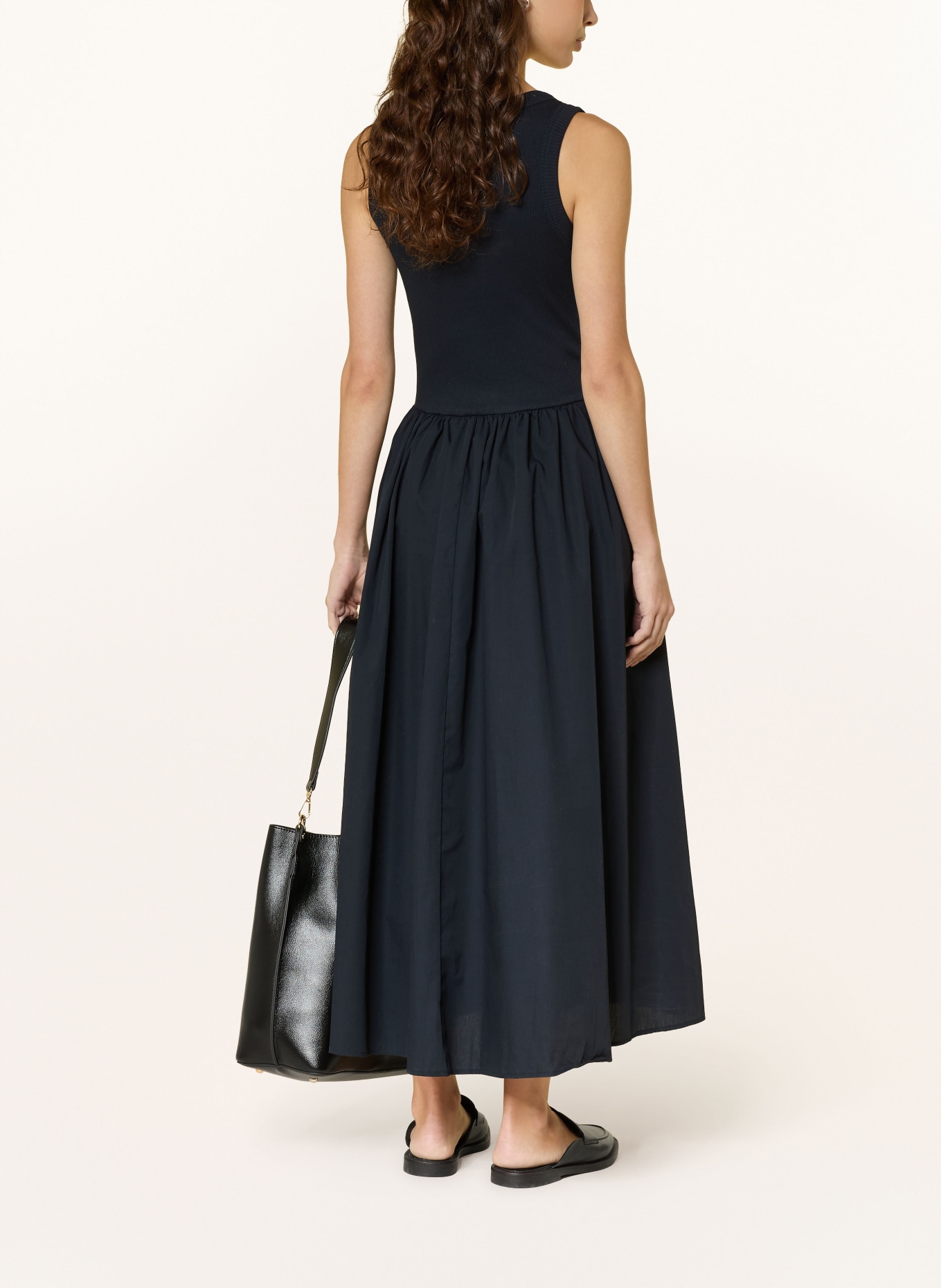 InWear Kleid DAGNAMAIW im Materialmix: DUNKELBLAU