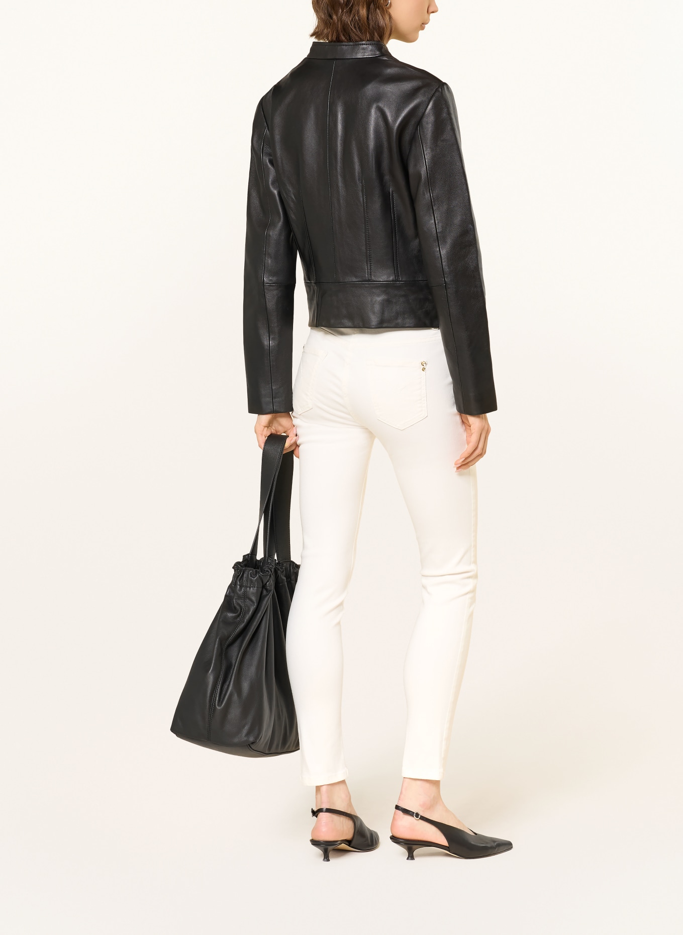 PATRIZIA PEPE Pantalon 7/8: W415 New White