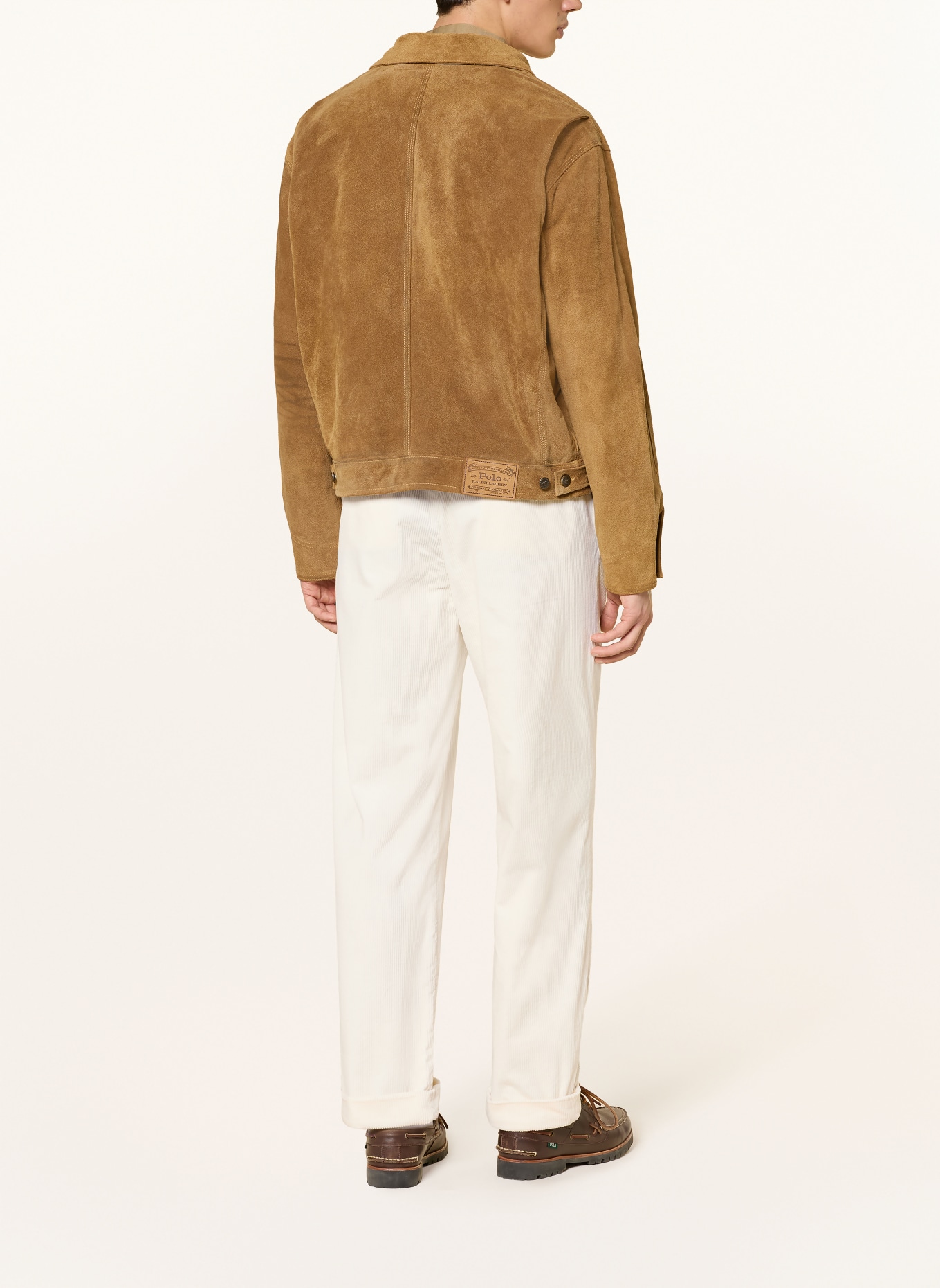 POLO RALPH LAUREN Cordchino Relaxed Fit: CREME