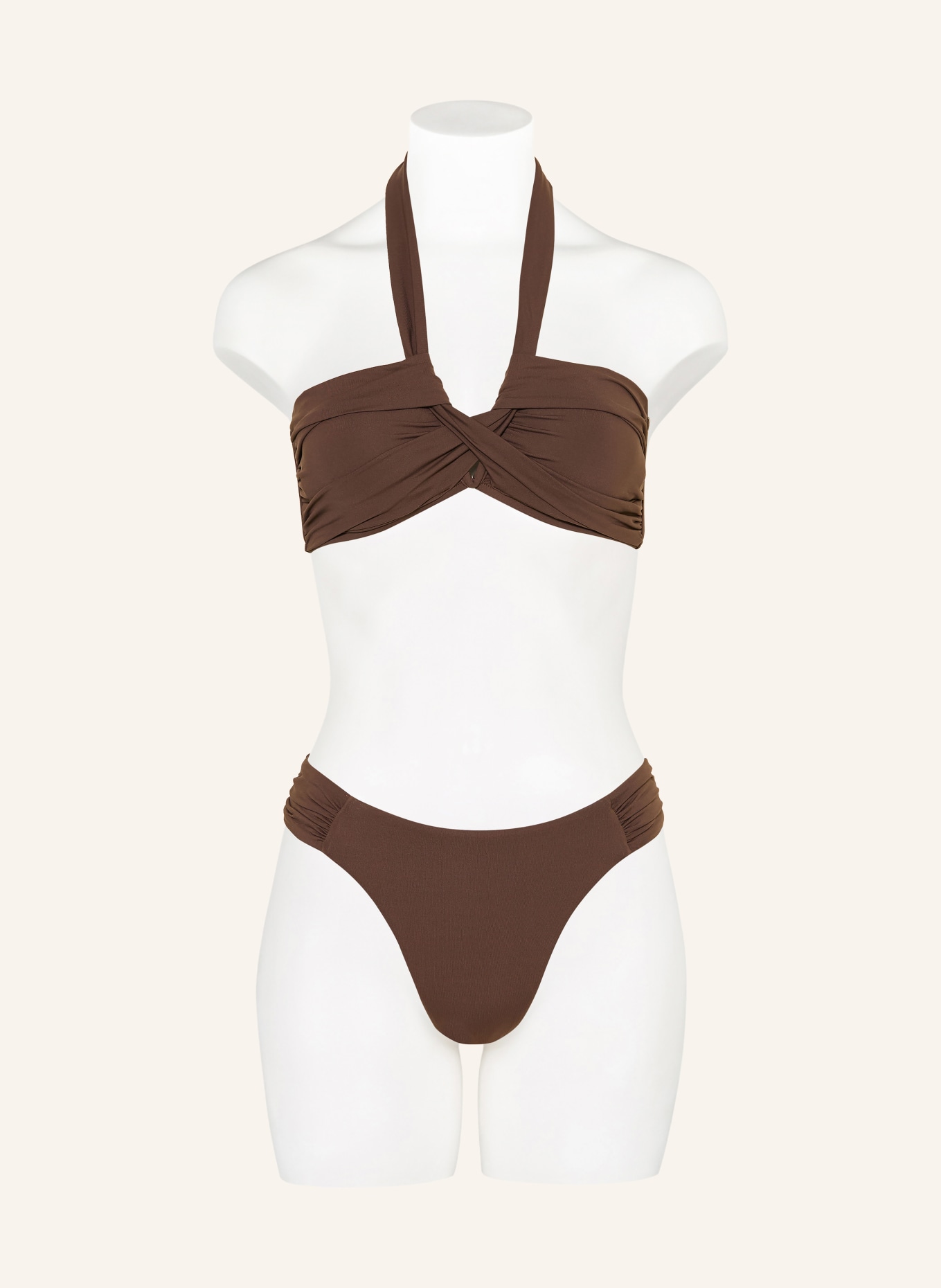 SEAFOLLY Bandeau-Bikini-Top SEAFOLLY COLLECTIVE: DUNKELBRAUN