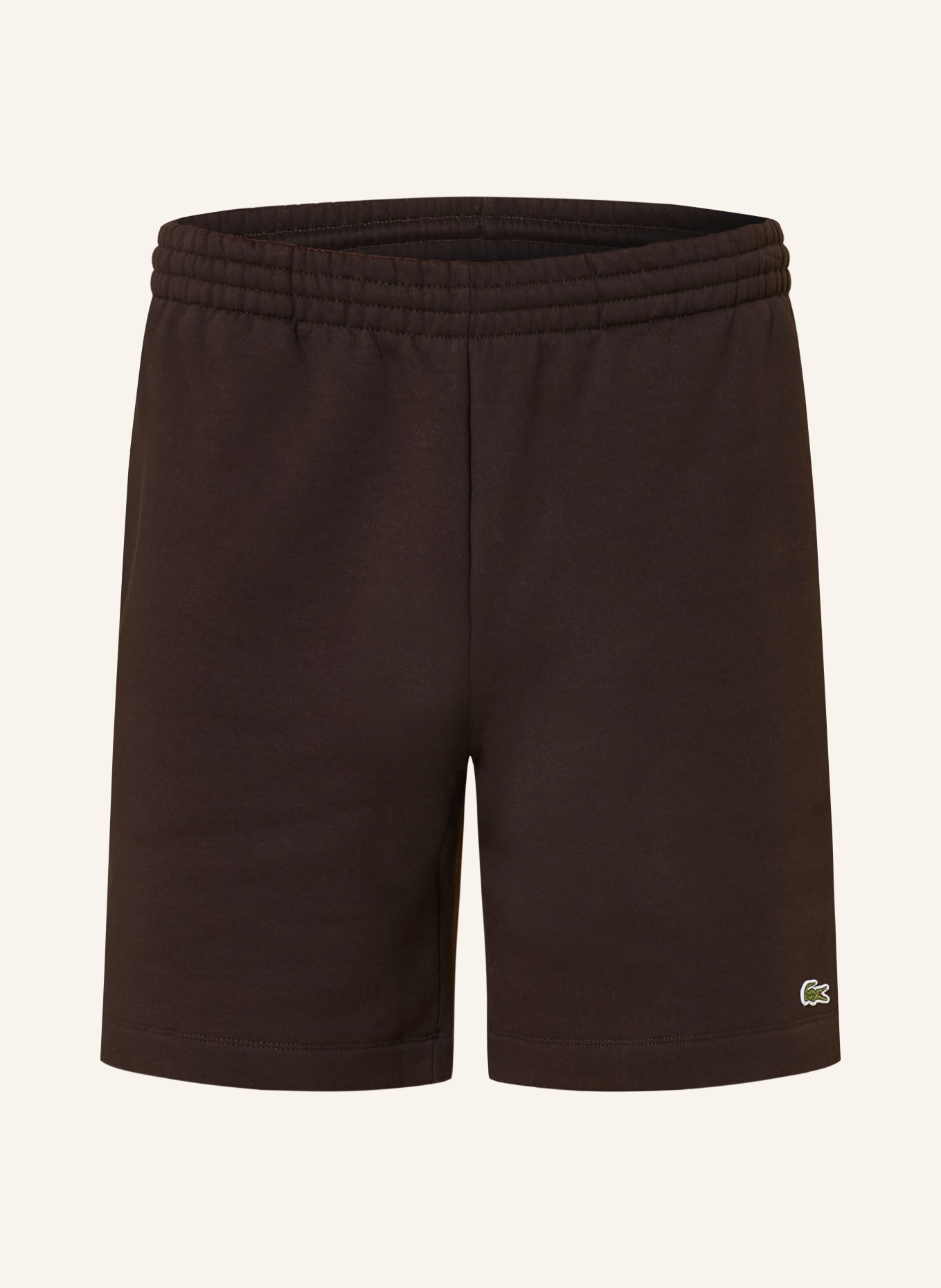 LACOSTE Sweatshorts: DUNKELBRAUN