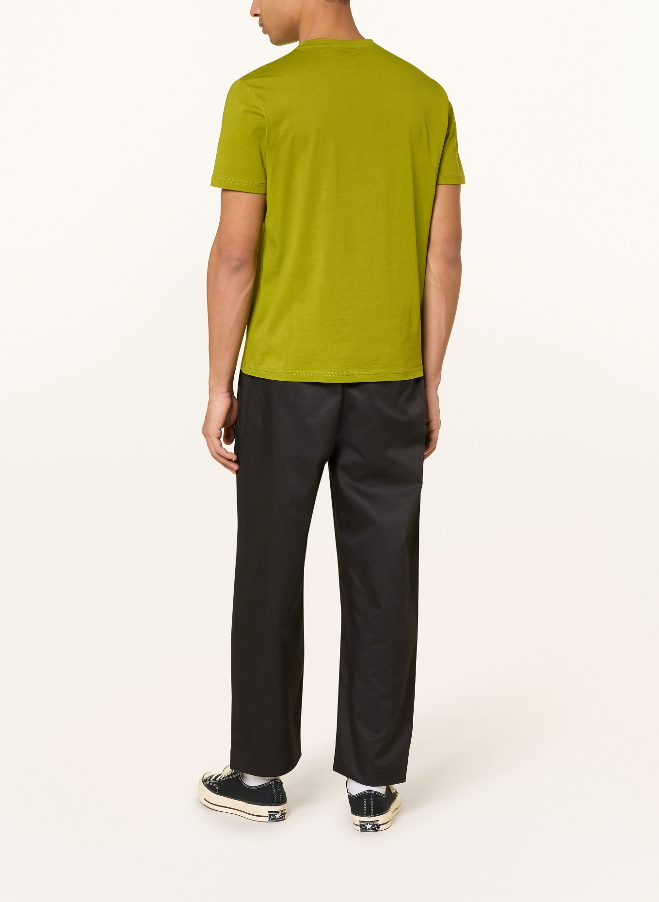 NAPAPIJRI T-shirt SALIS: OLIJF / ROOD / ZWART