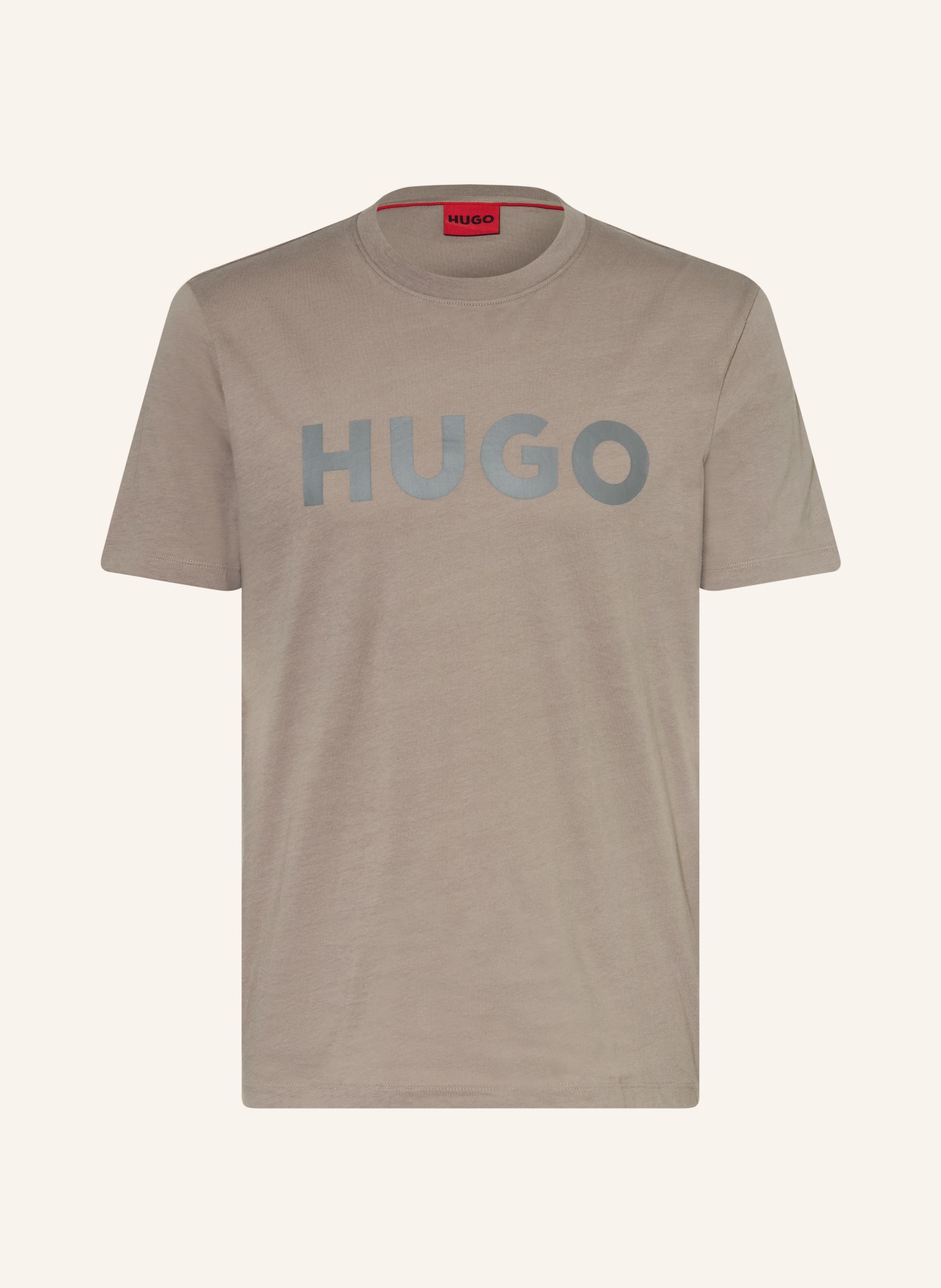 HUGO T-Shirt DULIVIO: TAUPE