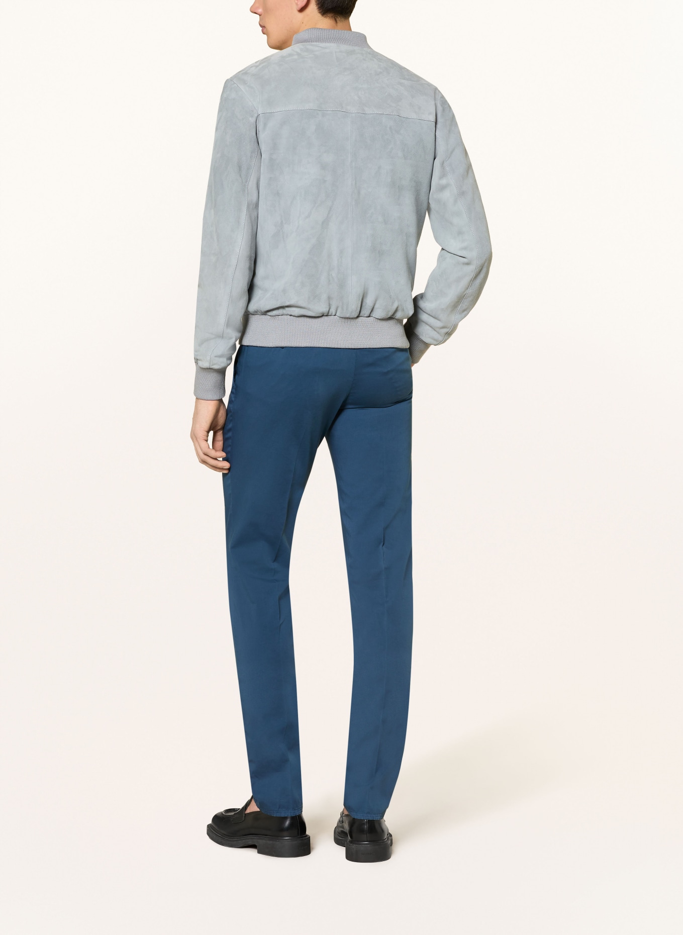 PT TORINO Pantalon chino slim fit: BLEU