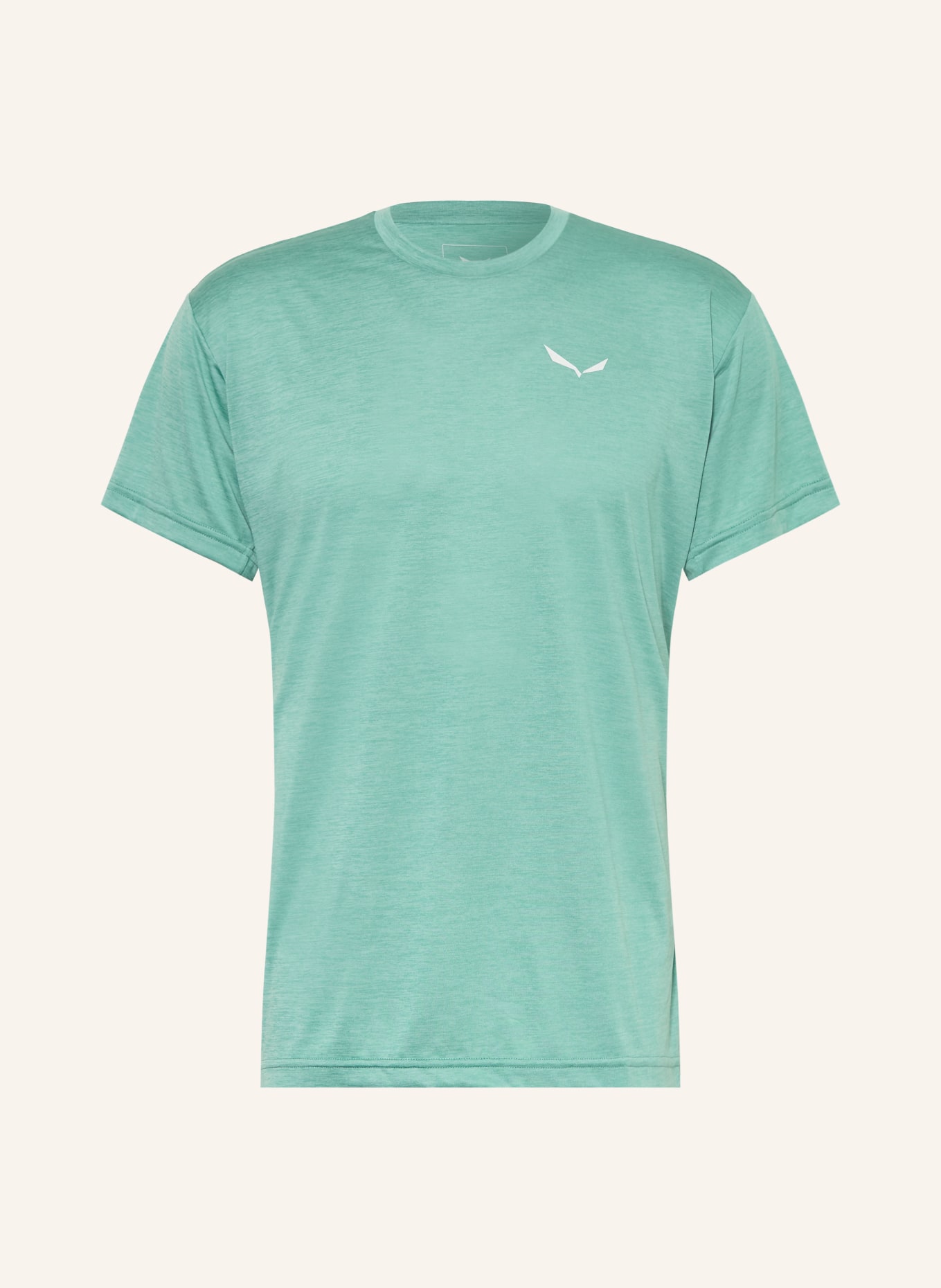 SALEWA T-shirt PUEZ MELANGE DRY'TON: TURQUOISE