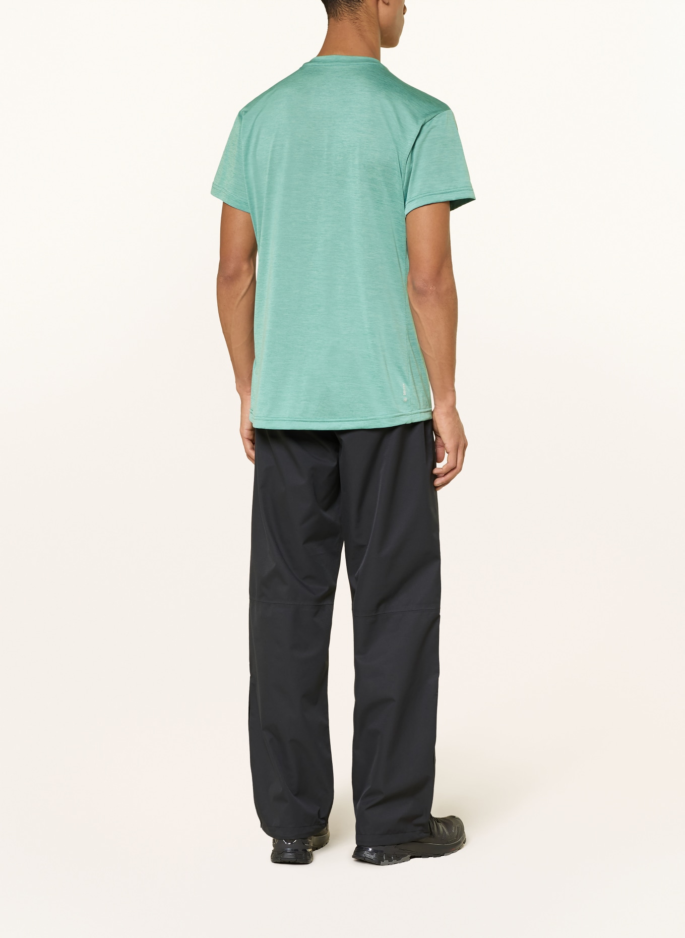 SALEWA T-shirt PUEZ MELANGE DRY'TON: TURQUOISE