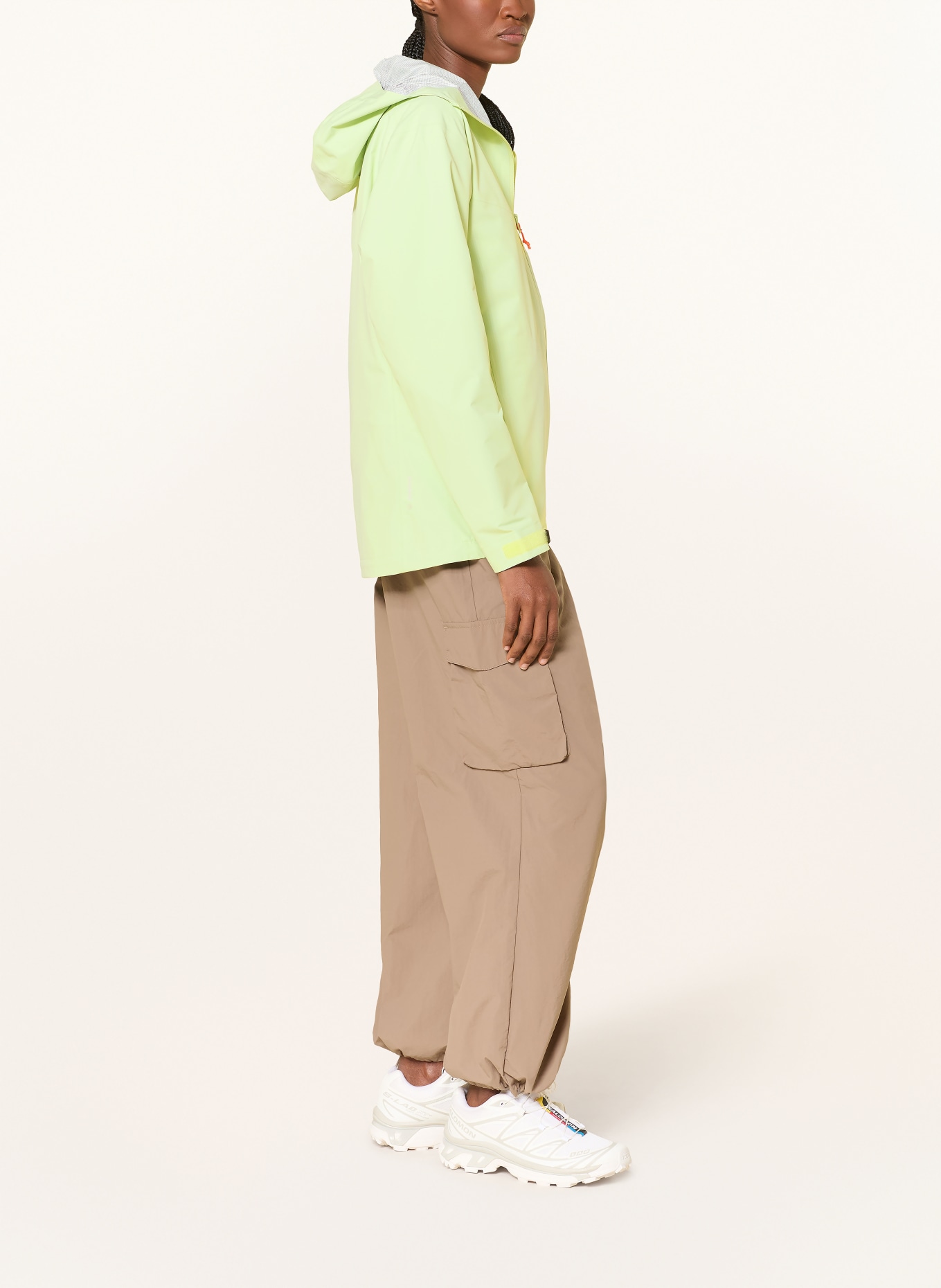 SALEWA Hardshell-Jacke PUEZ 2.5L PTX: HELLGRÜN