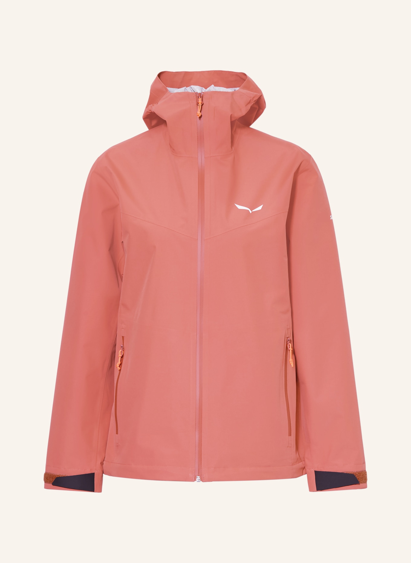 SALEWA Hardshellová bunda PUEZ 2.5L PTX: SVĚTLE ČERVENÁ