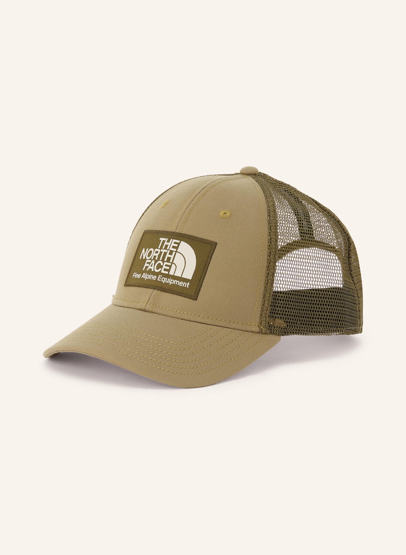 THE NORTH FACE Cap TRUCKER: OLIVE / ECRU / DARK GREEN
