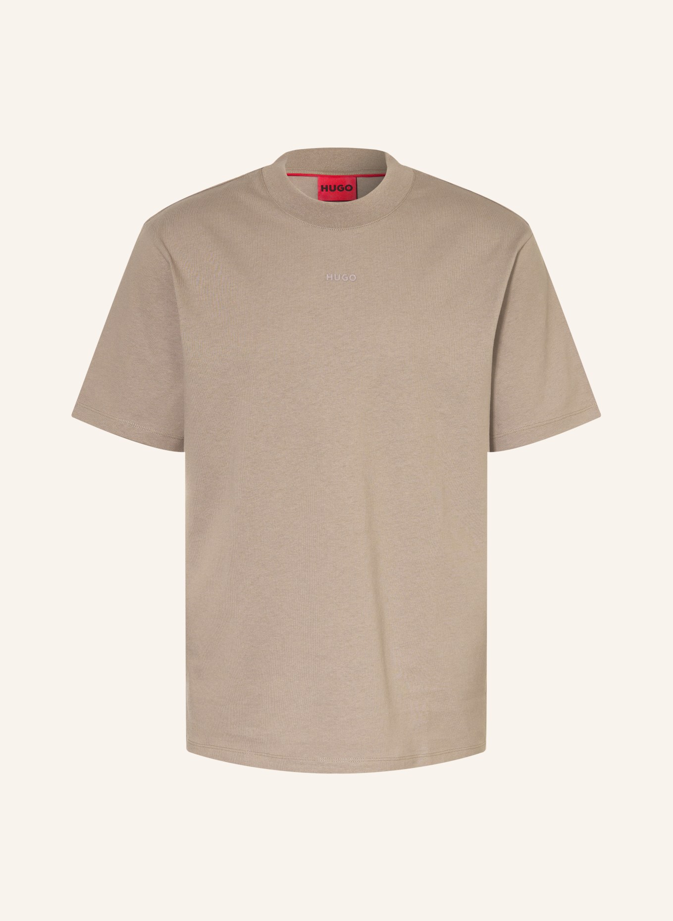 HUGO T-Shirt DAPOLINO: TAUPE
