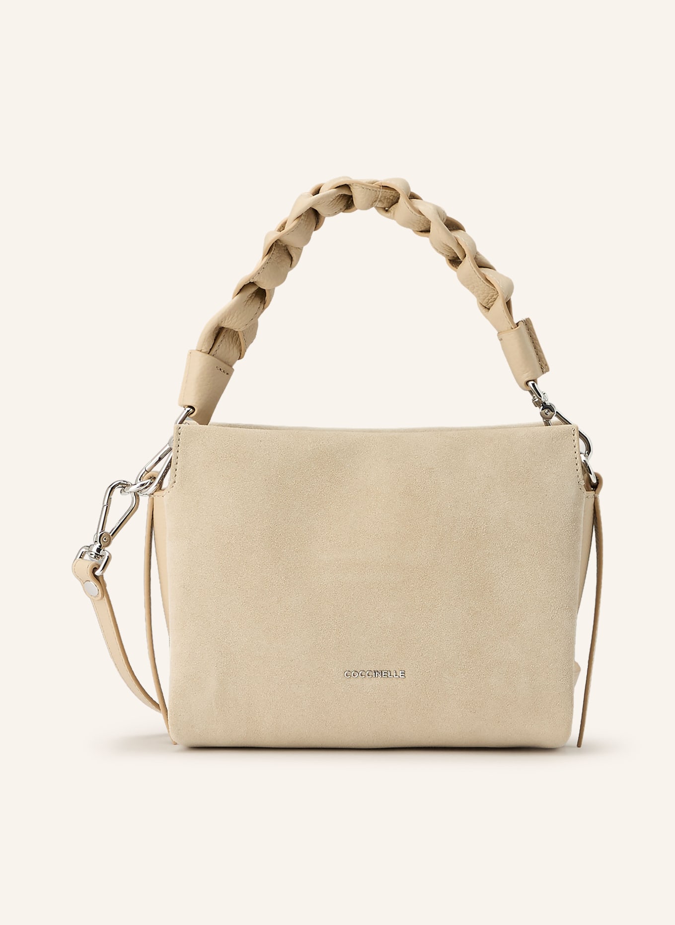 COCCINELLE Schultertasche: HELLBRAUN