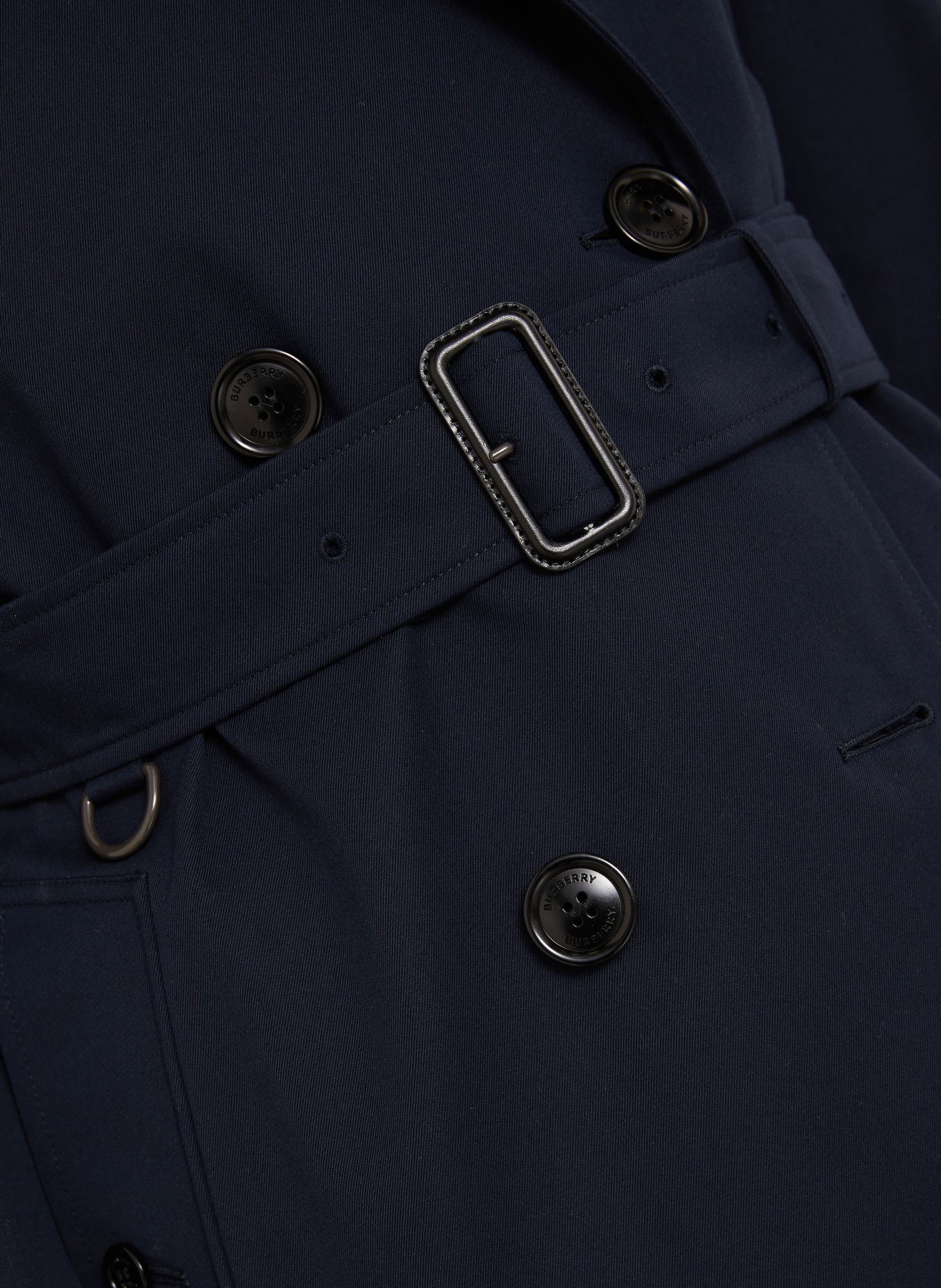 BURBERRY Trenchcoat KENSINGTON 2: DUNKELBLAU