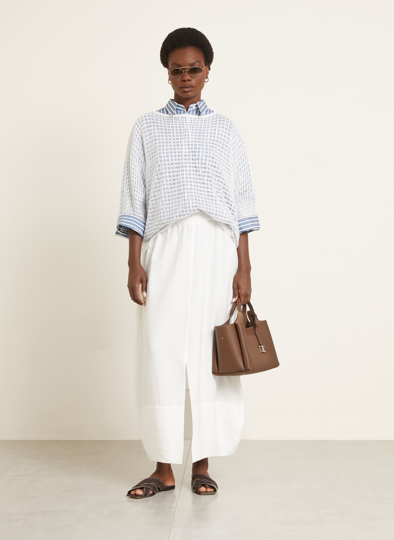 TOD'S Handtasche MINI: DUNKELBRAUN