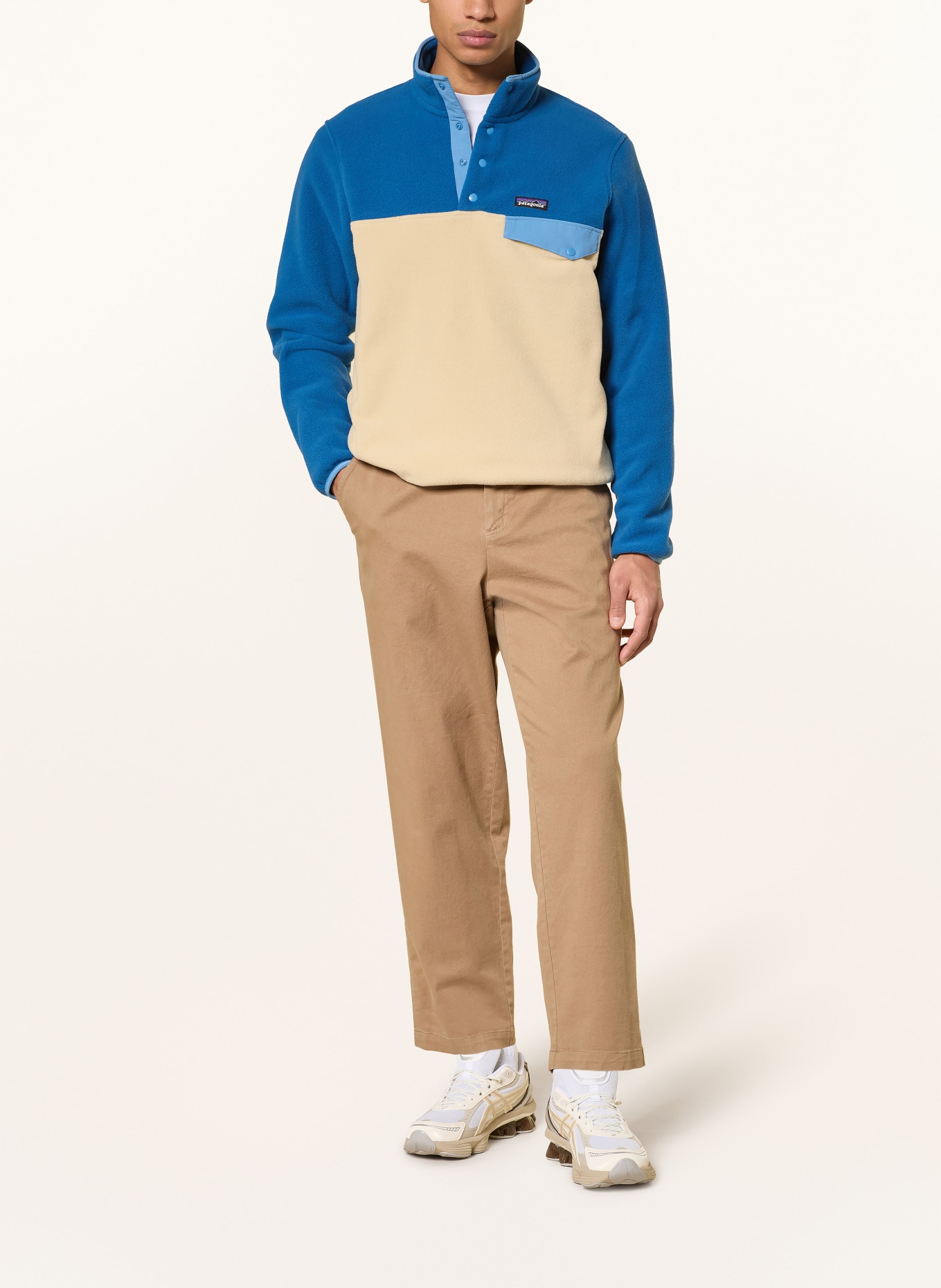 patagonia Fleecepullover SYNCHILLA ® SNAP-T®: TURQUOISE / LICHTBRUIN