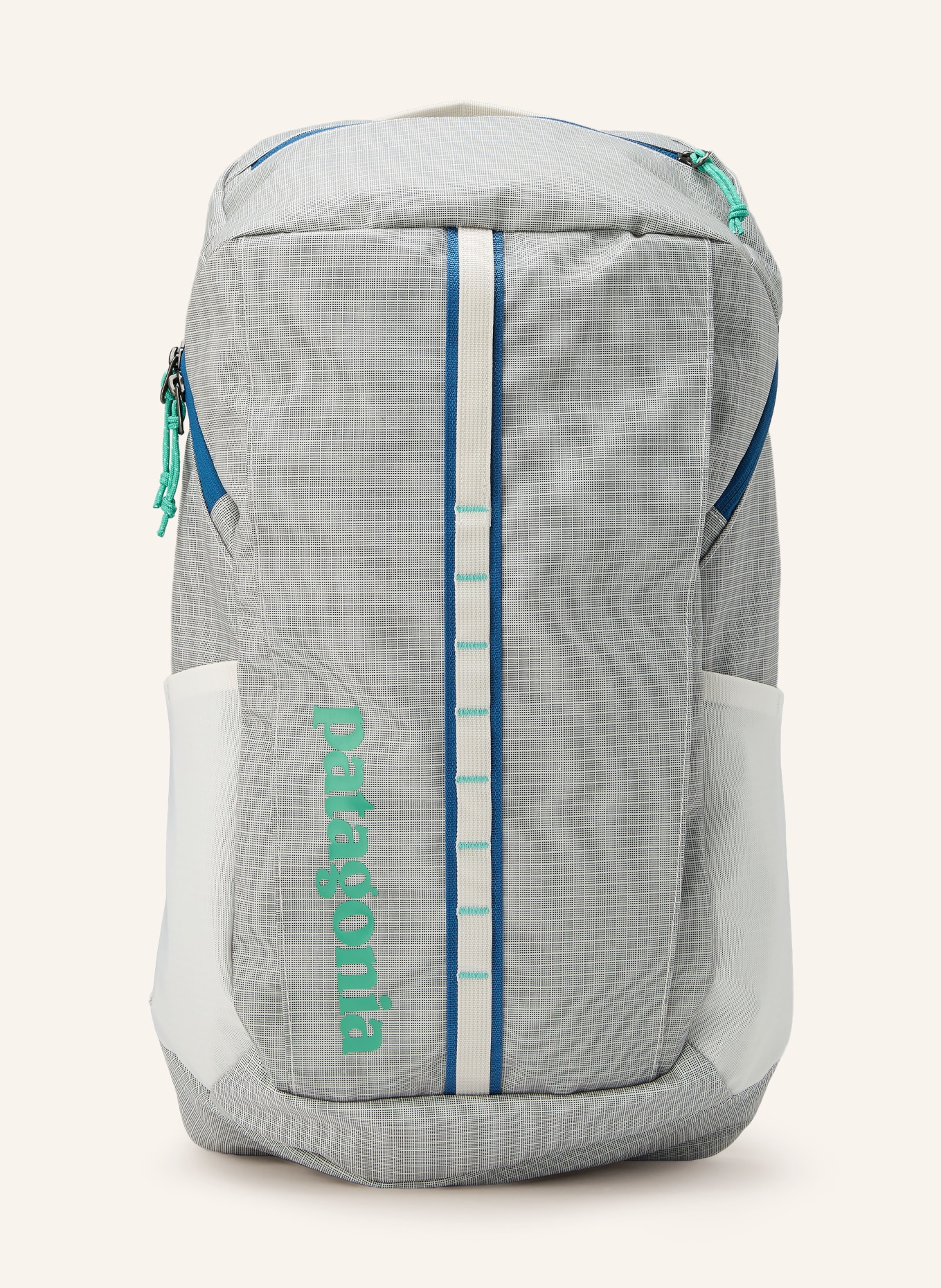 patagonia Batoh BLACK HOLE® 25 l s přihrádkou na notebook: KRÉMOVÁ / ZELENÁ / MODRÁ