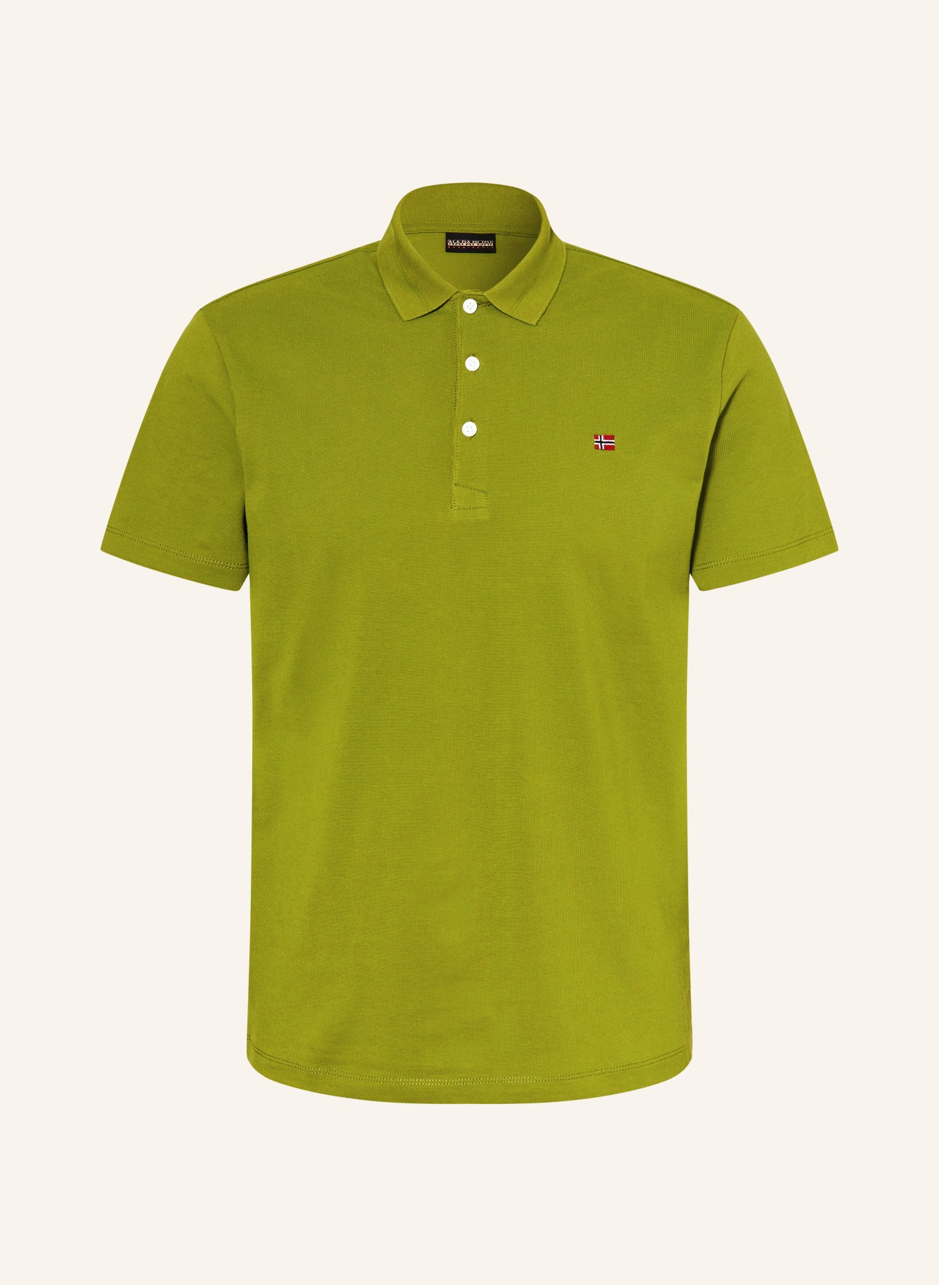 NAPAPIJRI Piqué polo shirt EALIS: OLIVE