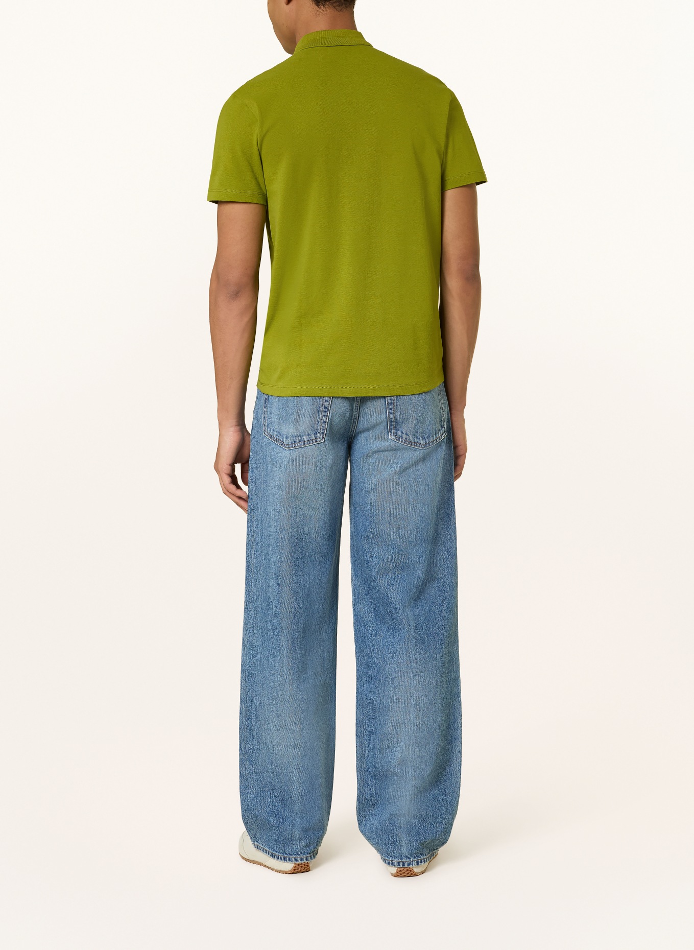 NAPAPIJRI Piqué polo shirt EALIS: OLIVE