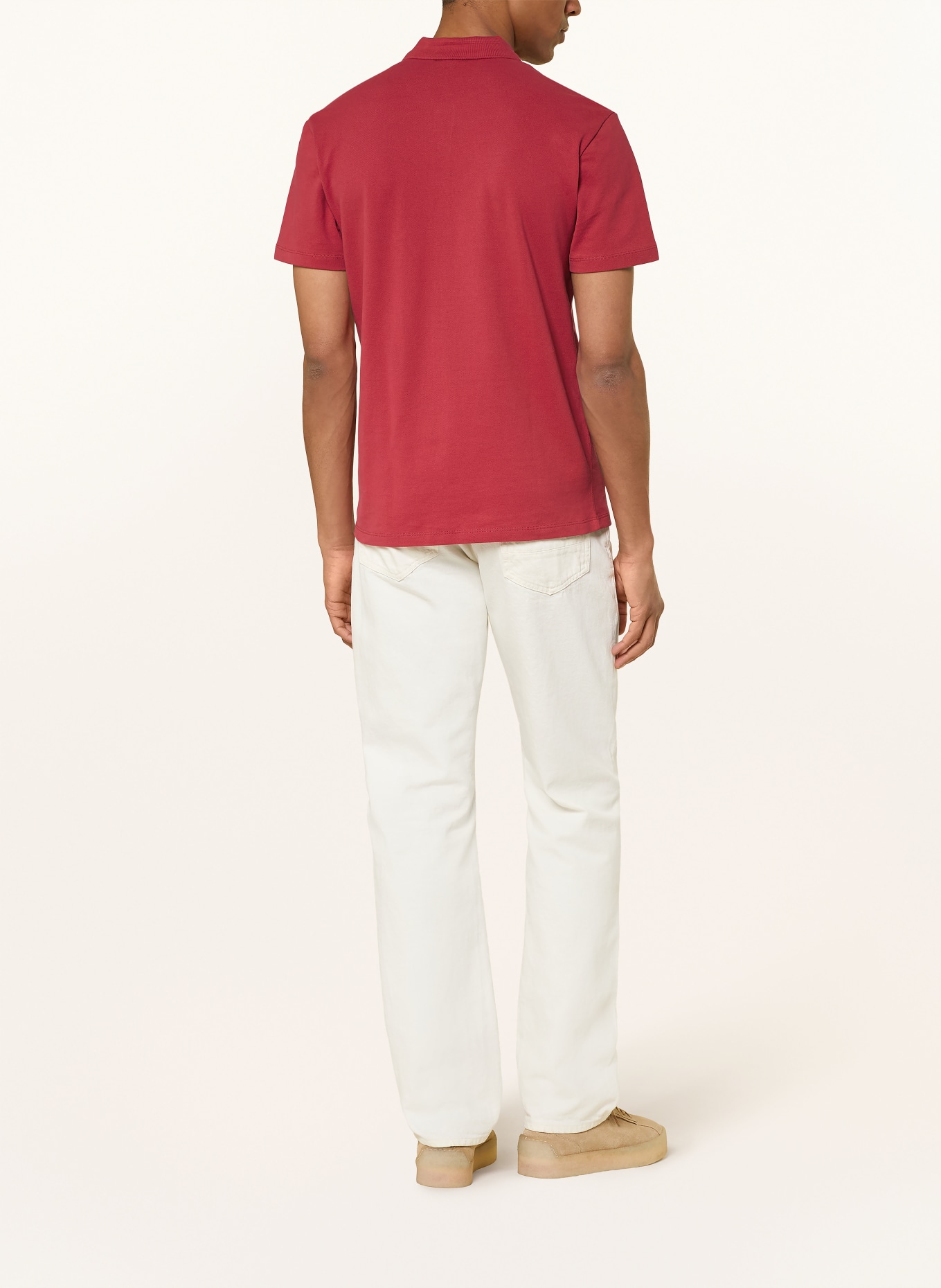 NAPAPIJRI Piqué-Poloshirt EALIS: ROT