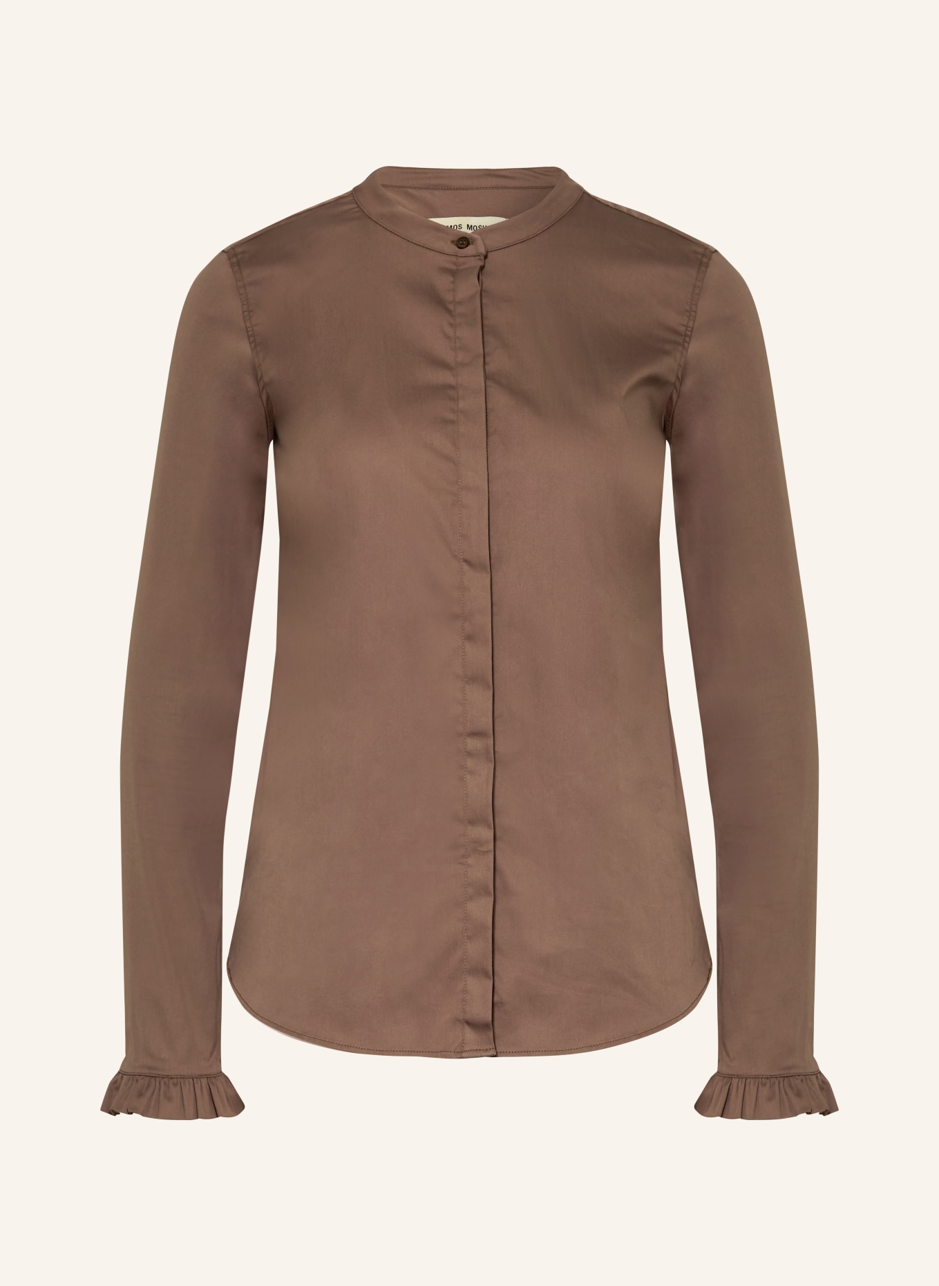MOS MOSH Bluzka MMMATTIE: BRĄZOWY