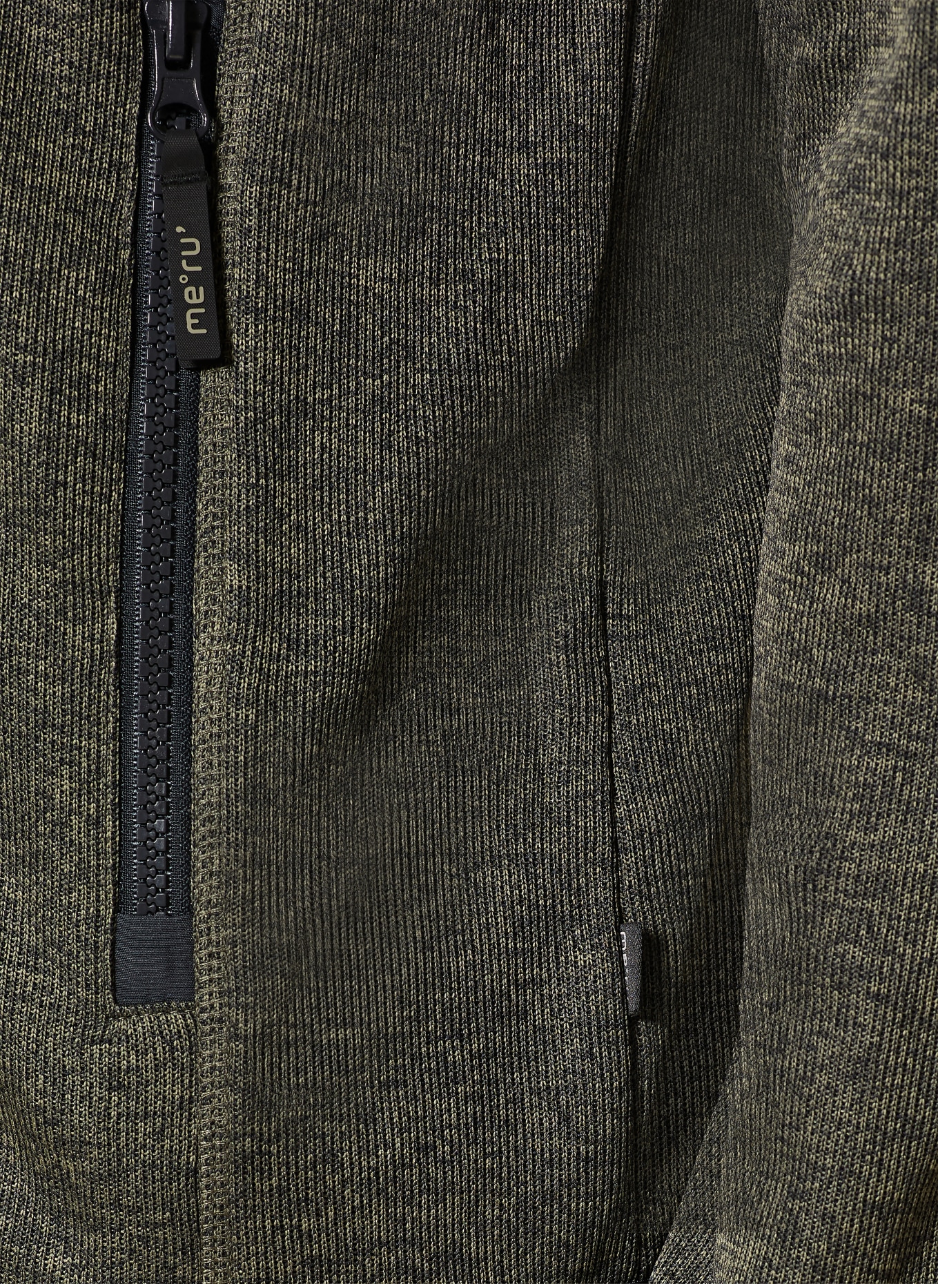 me°ru' Midlayer-Jacke CUSCO: DUNKELGRÜN