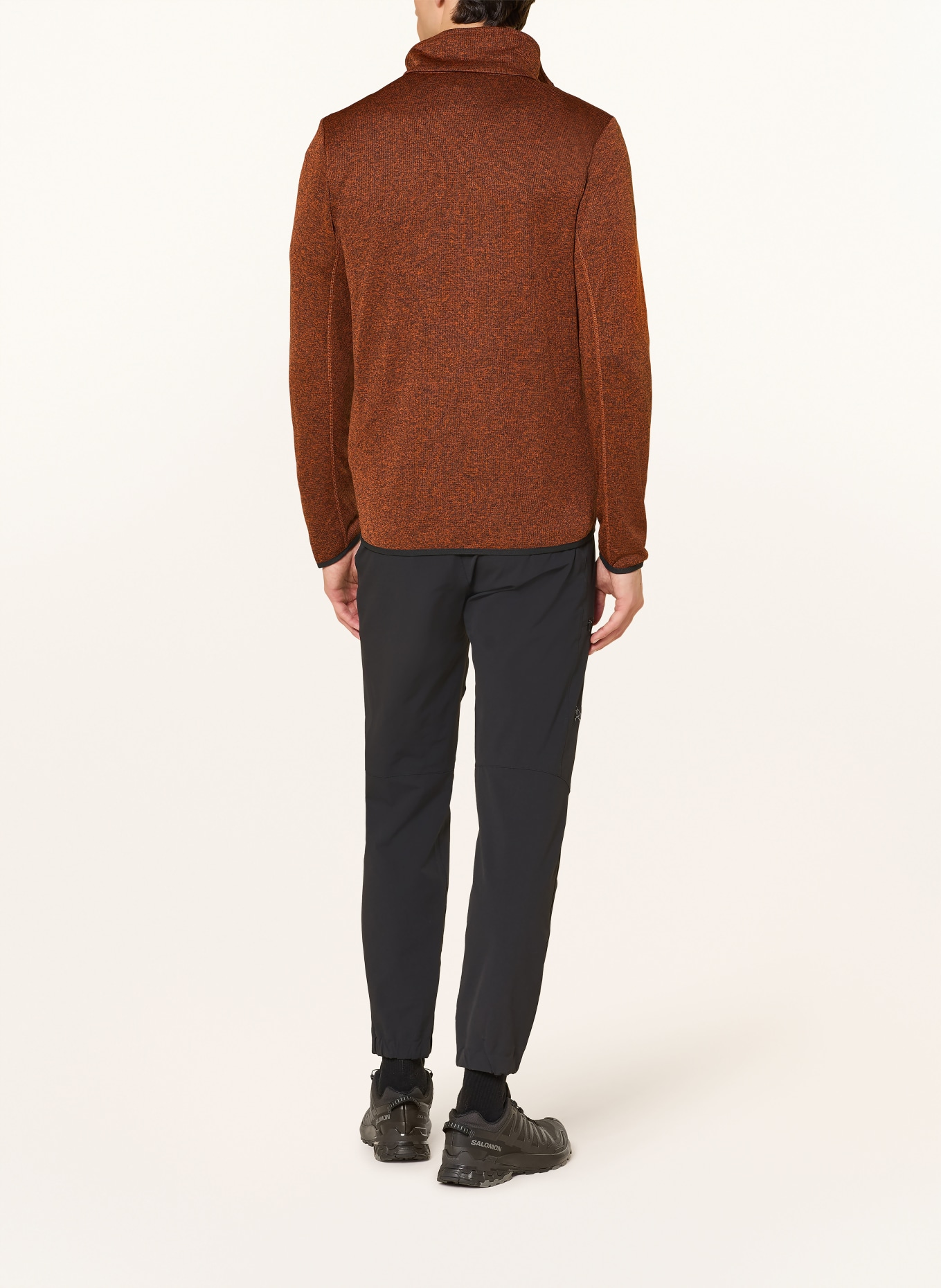 me°ru' Midlayer-Jacke CUSCO: DUNKELORANGE