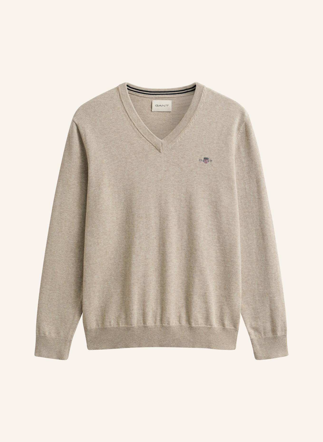 GANT Pullover: BEIGE