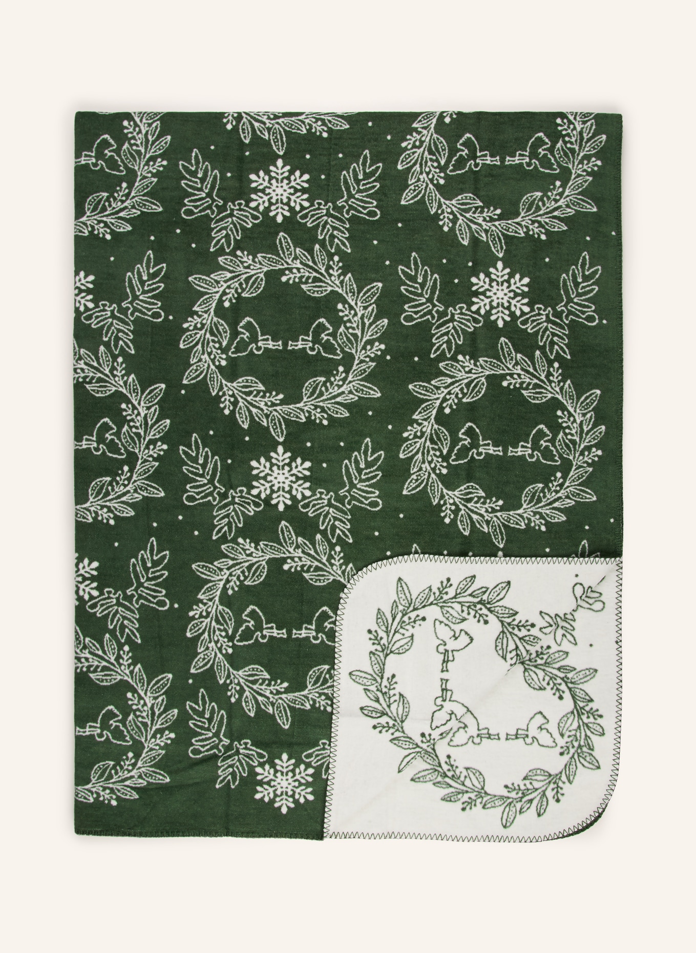 PAD Plaid CHRISTKIND: DUNKELGRÜN