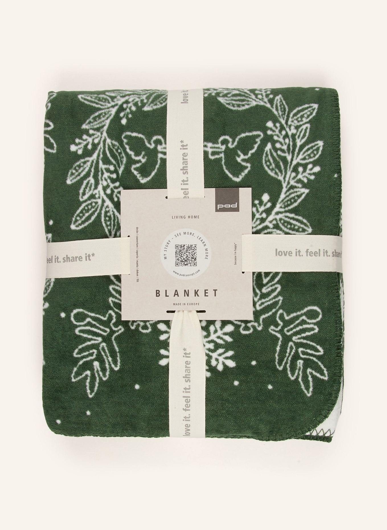 PAD Plaid CHRISTKIND: DUNKELGRÜN