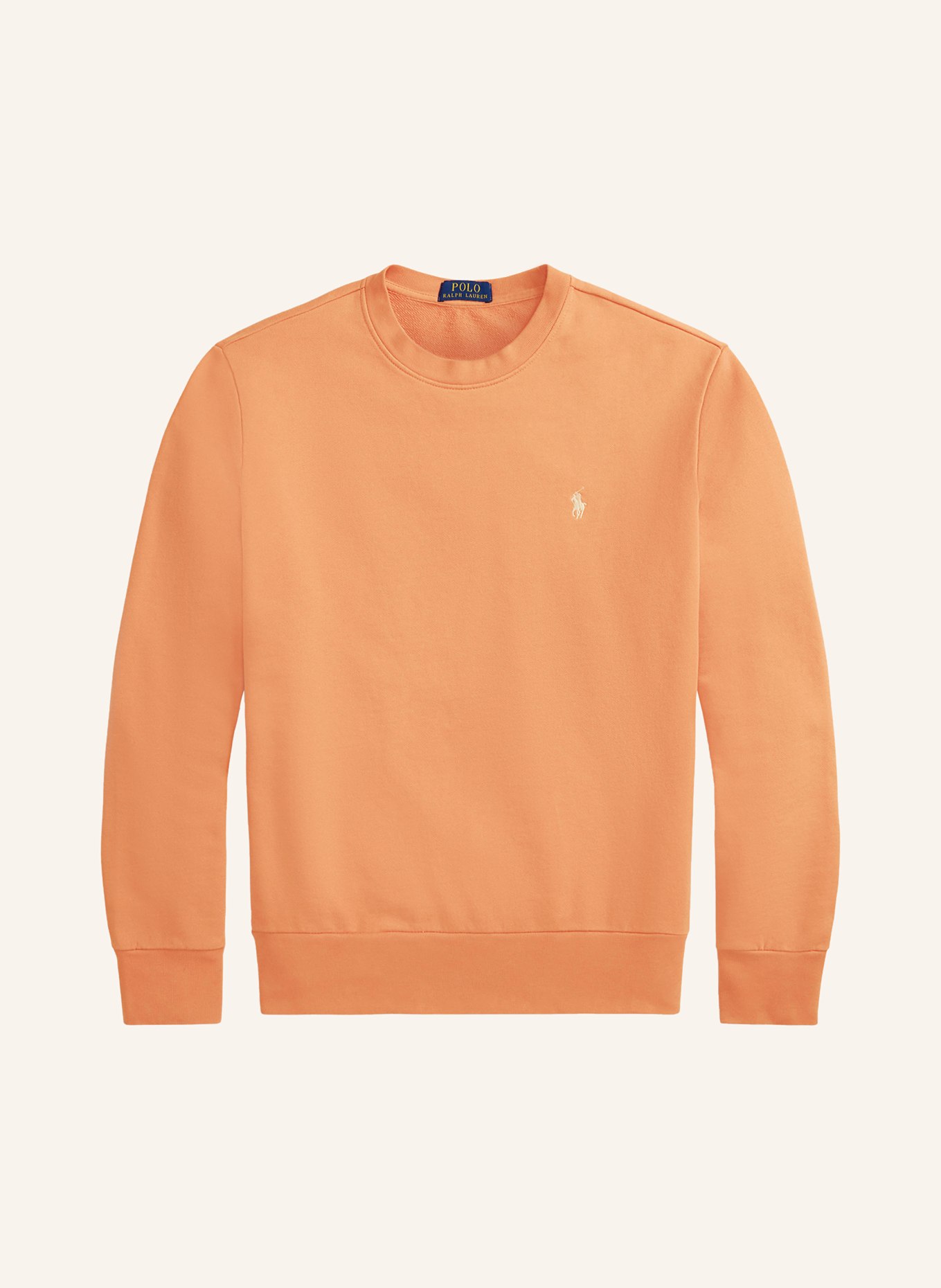 POLO RALPH LAUREN Bluza nierozpinana: JASNOPOMARAŃCZOWY / BIAŁY