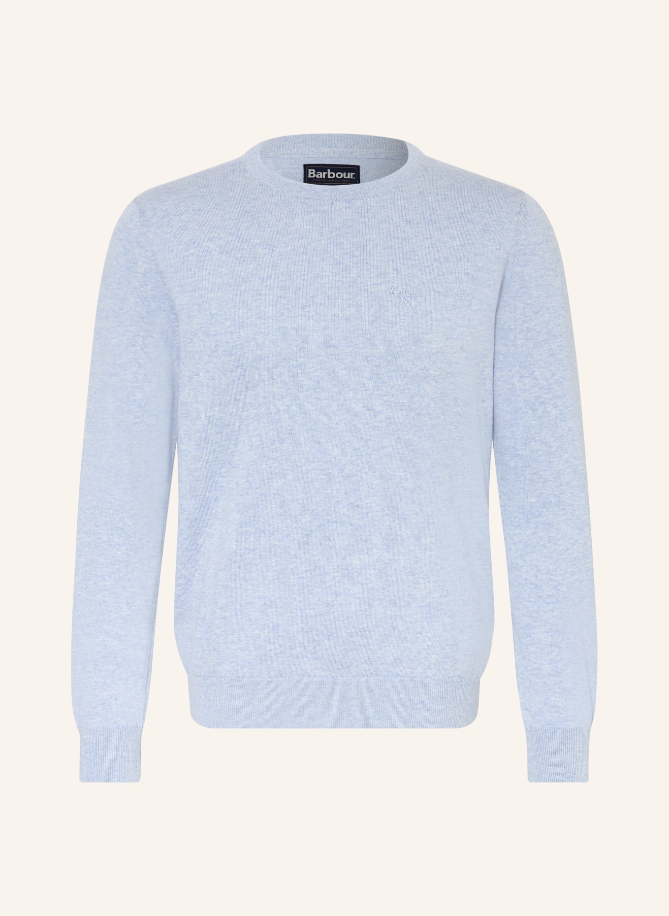 Barbour Pullover: BLAUGRAU