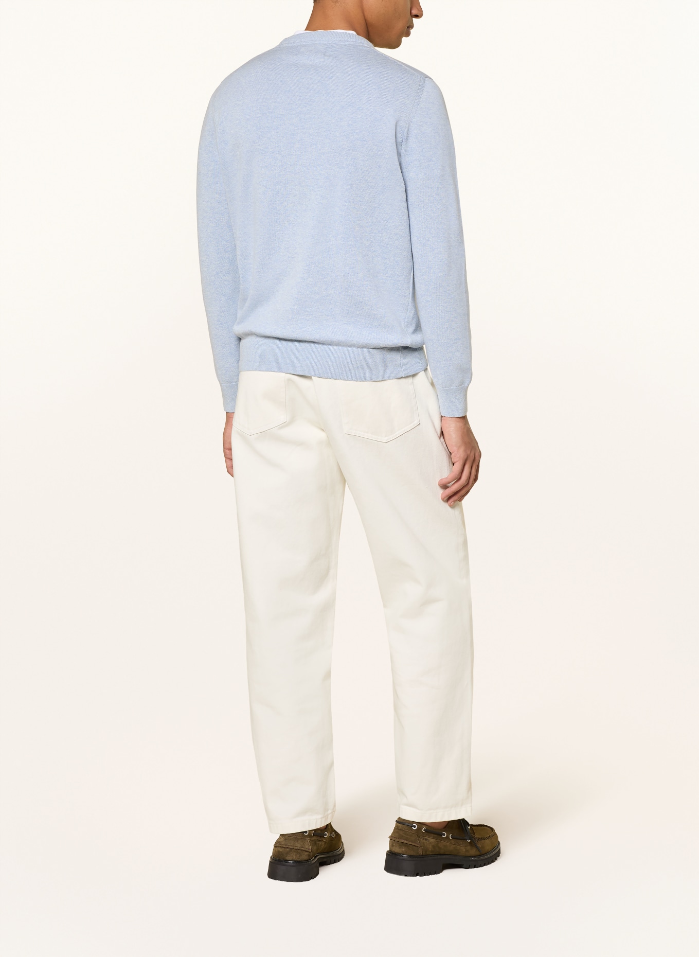 Barbour Pullover: BLAUGRAU