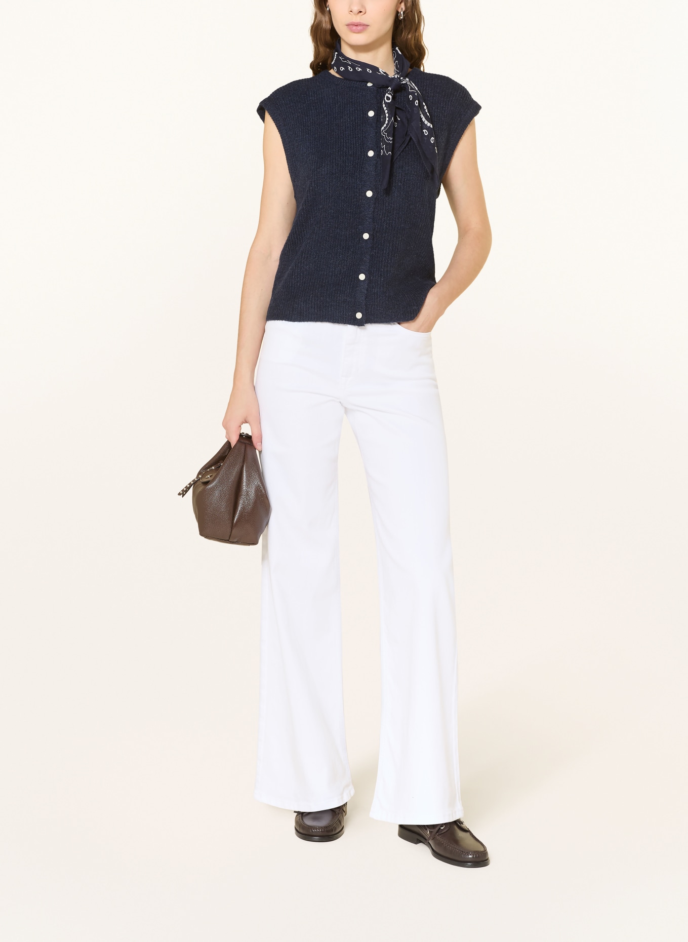 ONLY Culotte jeans: WHITE