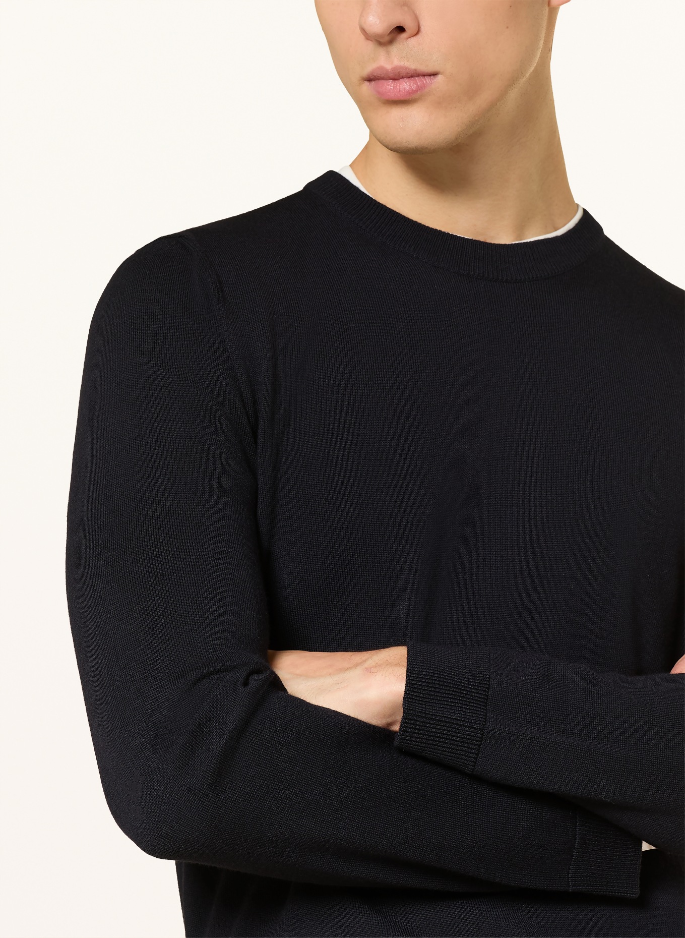 MAERZ MUENCHEN pull-over: BLEU FONCÉ