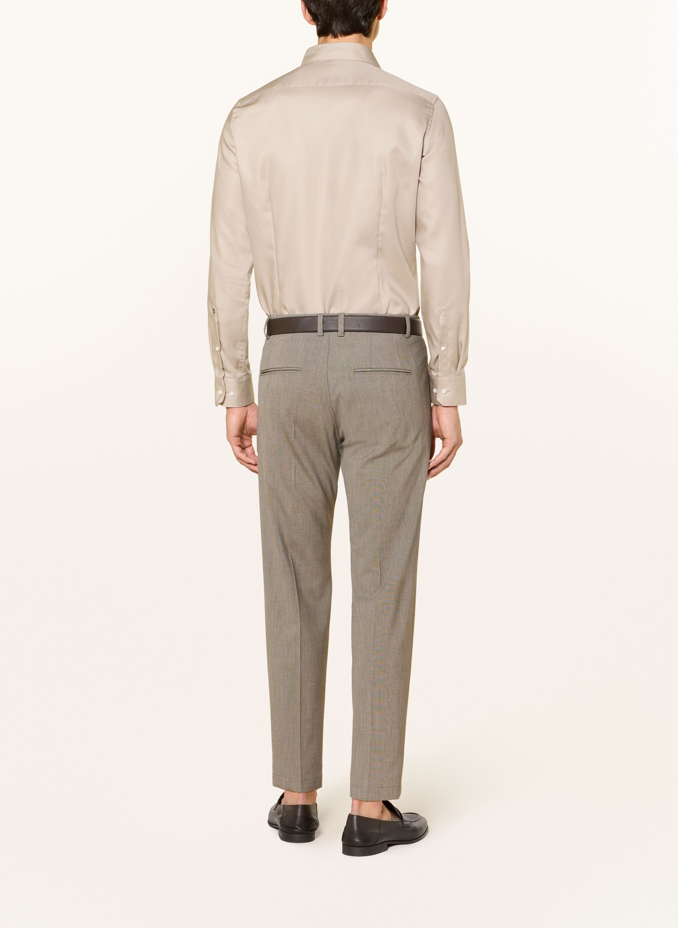 seidensticker Hemd Slim Fit: BEIGE