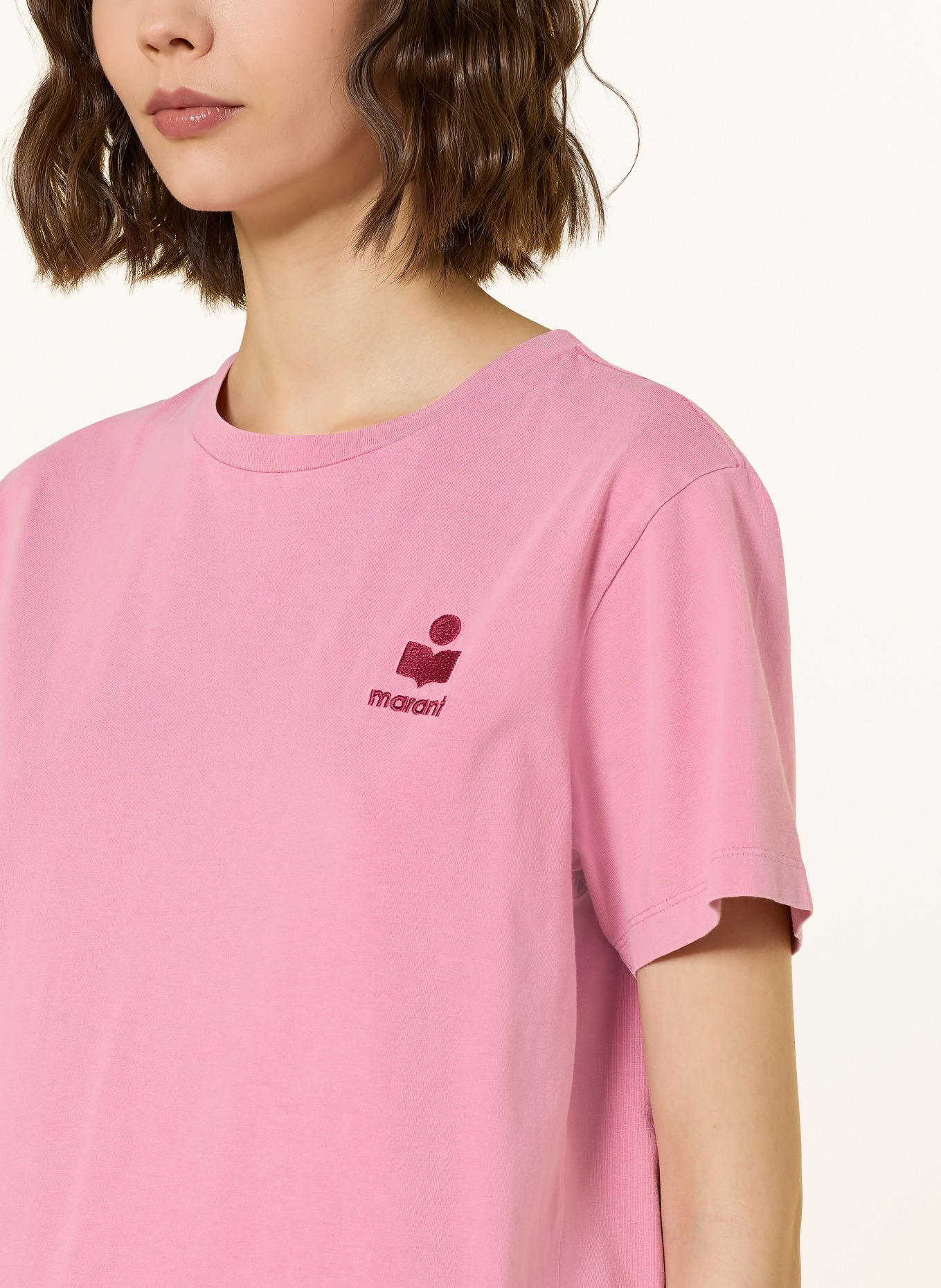 MARANT ÉTOILE T-shirt ABY: PINK