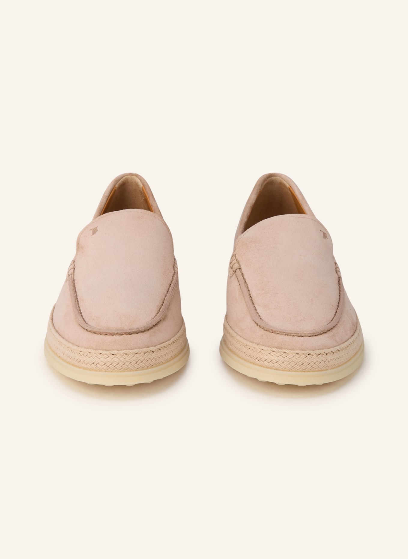 TOD'S Mokassins GOMMA RAFIA 92K: ROSÉ