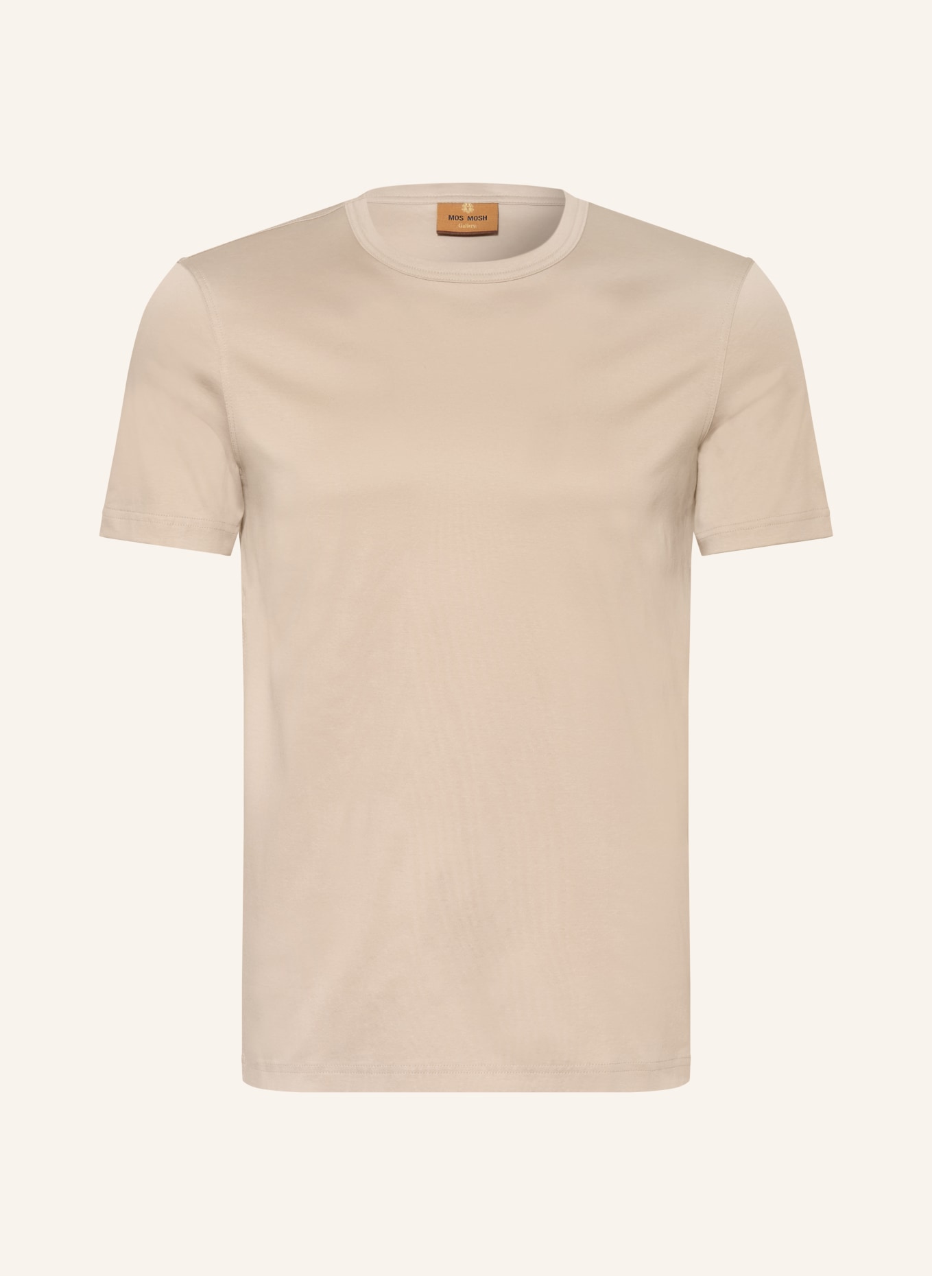 MOS MOSH Gallery T-shirt PERRY CRUNCH: BEIGE