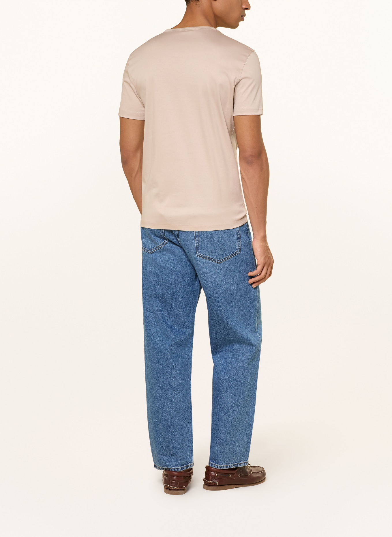 MOS MOSH Gallery T-shirt PERRY CRUNCH: BEIGE