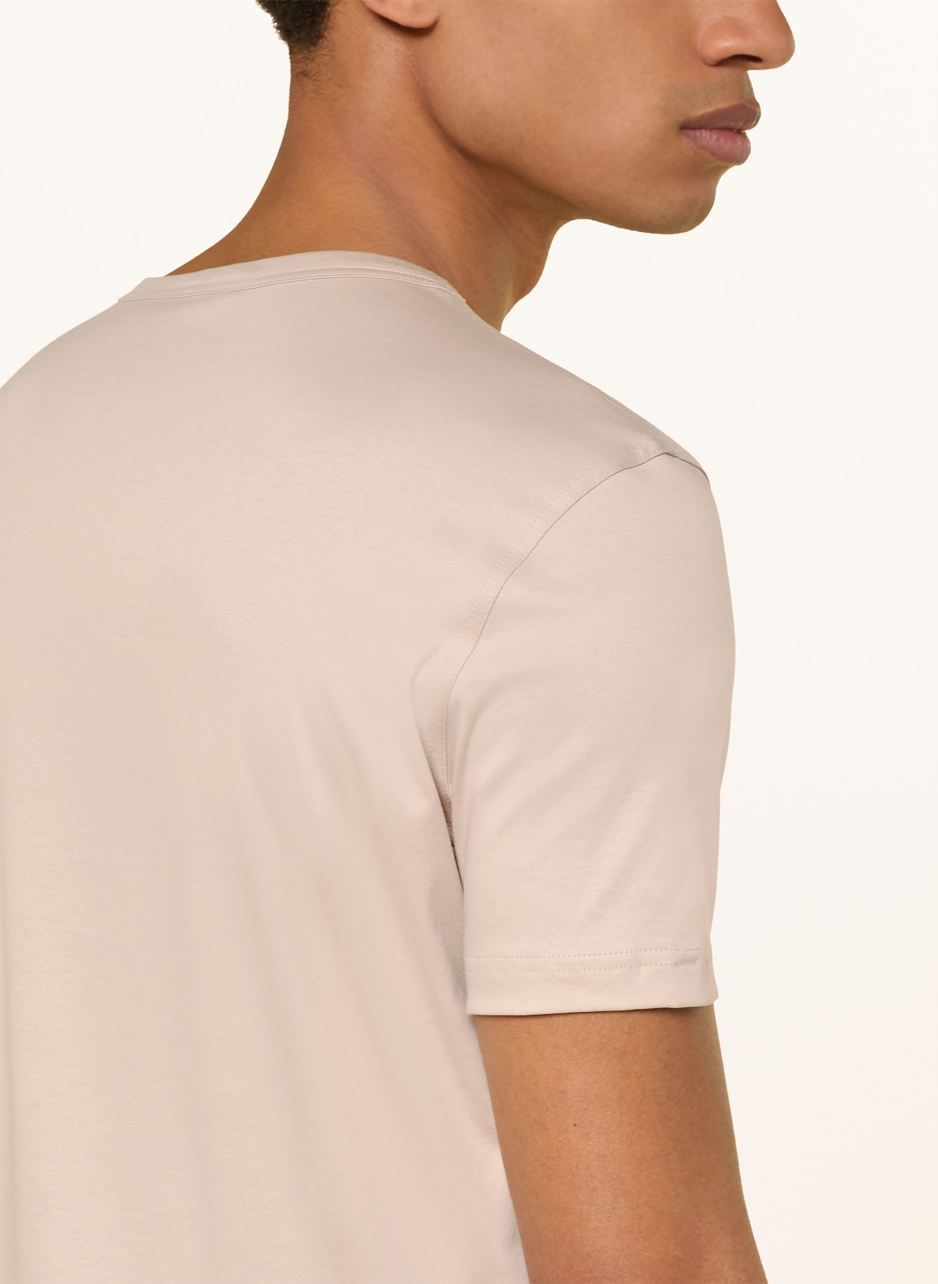 MOS MOSH Gallery T-shirt PERRY CRUNCH: BEIGE