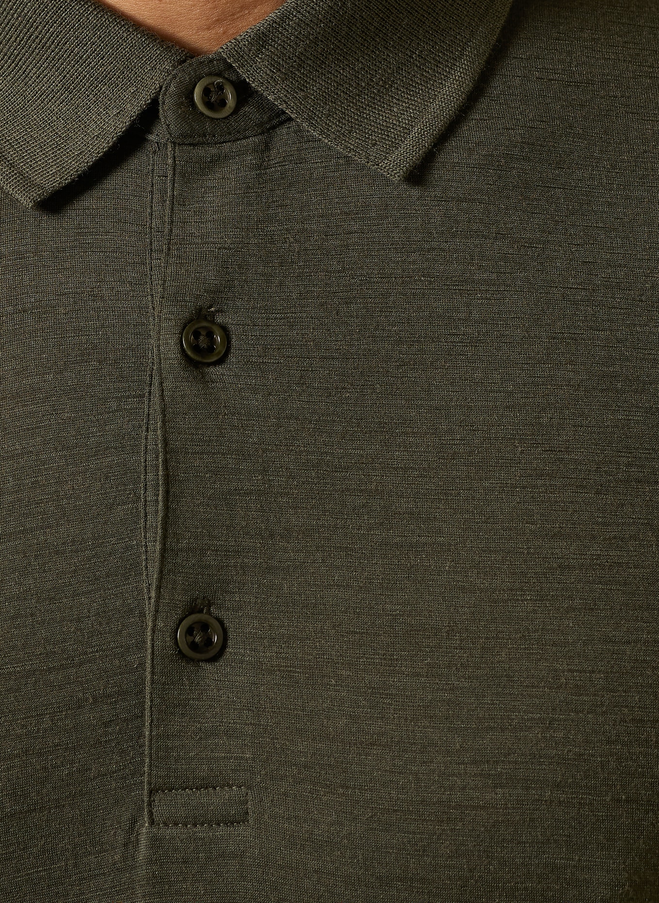 icebreaker Funktions-Poloshirt 150 TECH LITE III aus Merinowolle: KHAKI