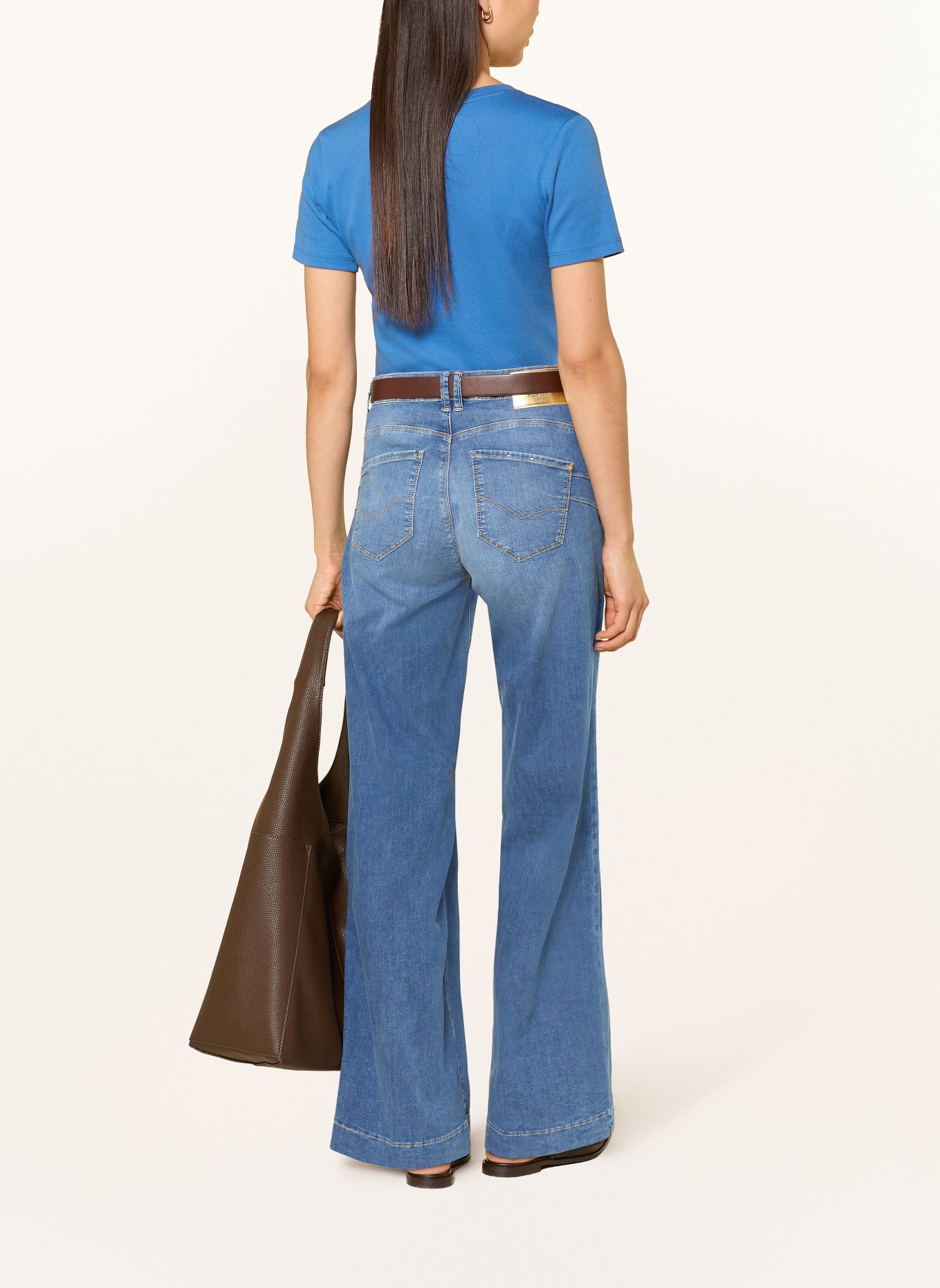 TOMMY HILFIGER T-Shirt: BLAU