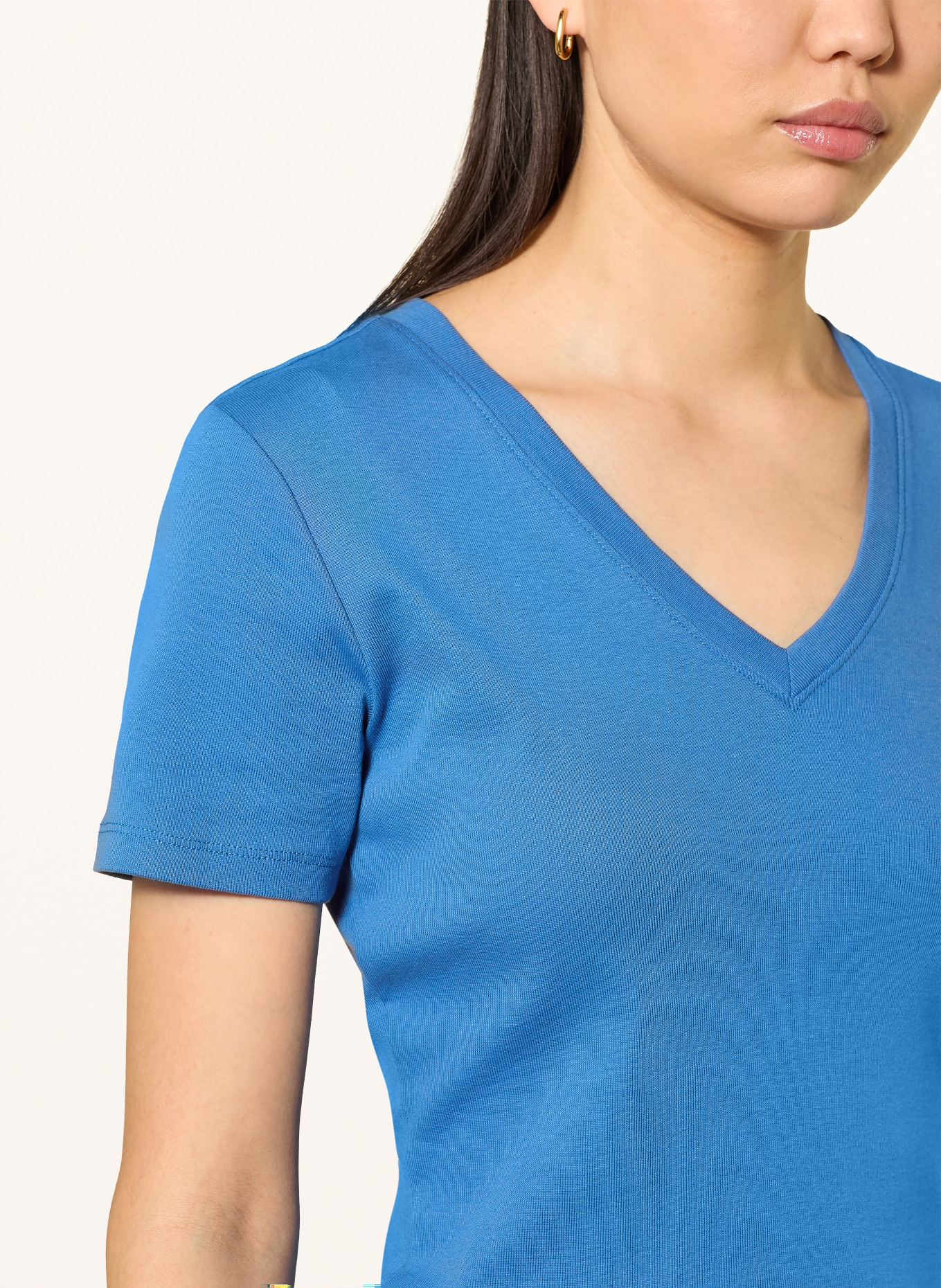 TOMMY HILFIGER T-Shirt: BLAU