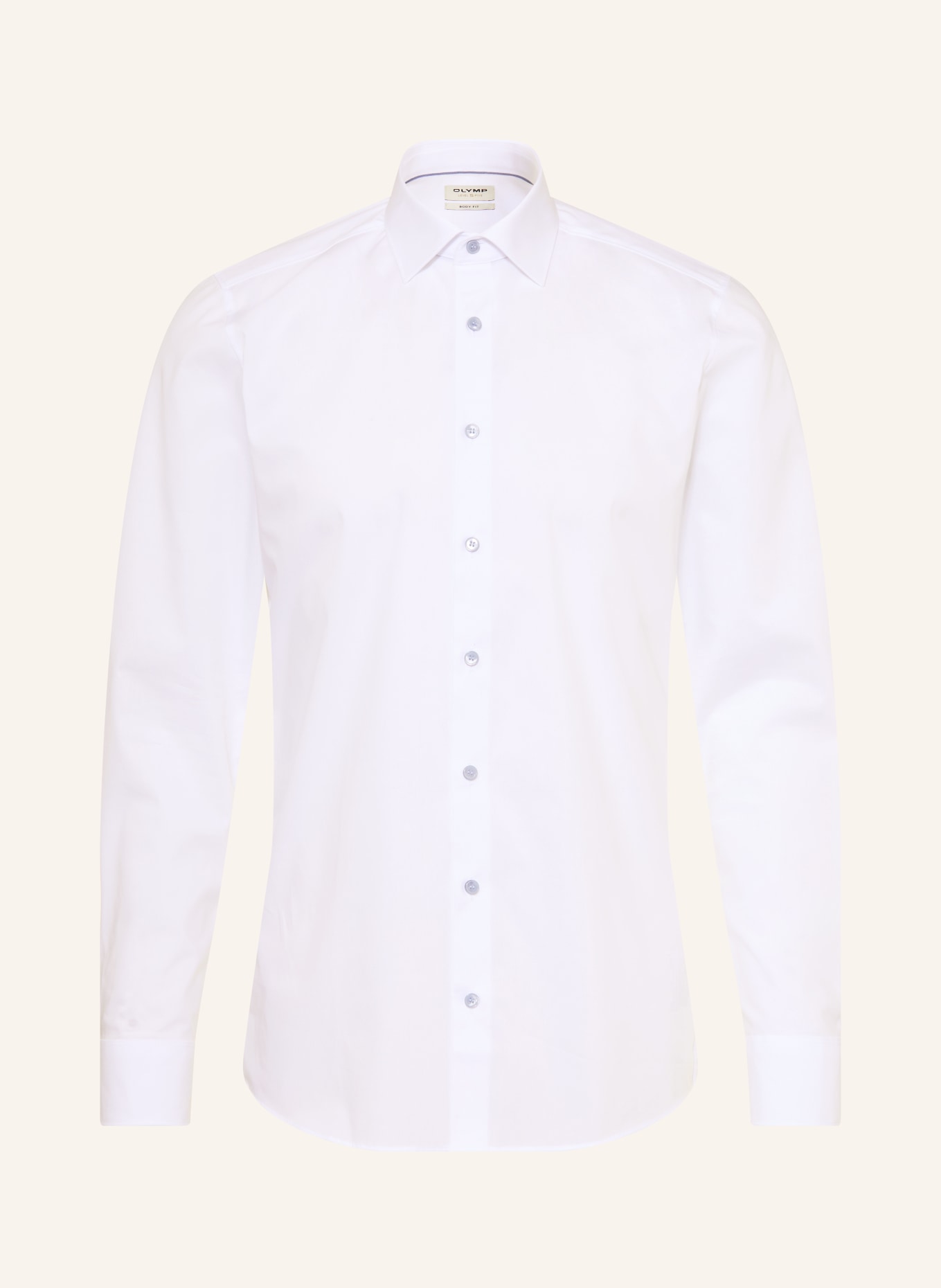 OLYMP Hemd Level Five body fit: WEISS